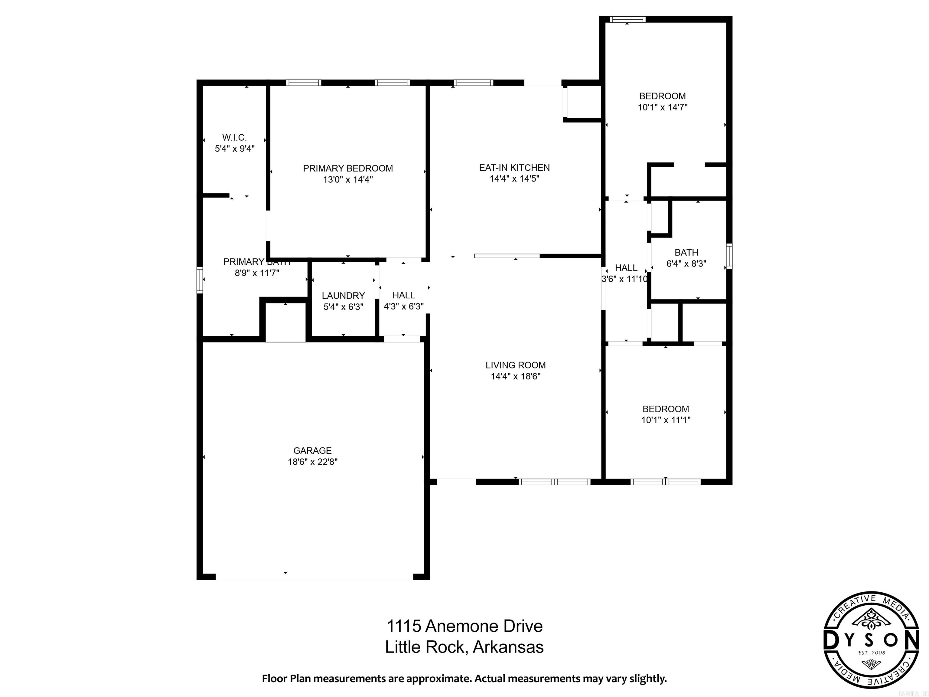 1115 Anemone  North Little Rock, AR