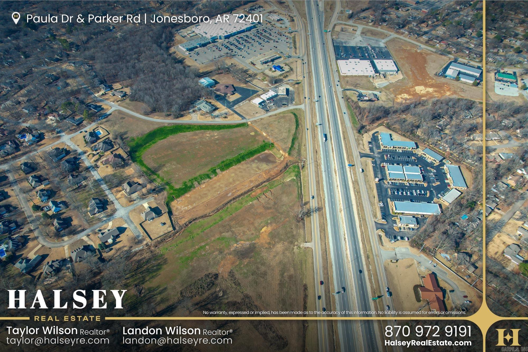  Parker Rd and Paula Dr  Jonesboro, AR