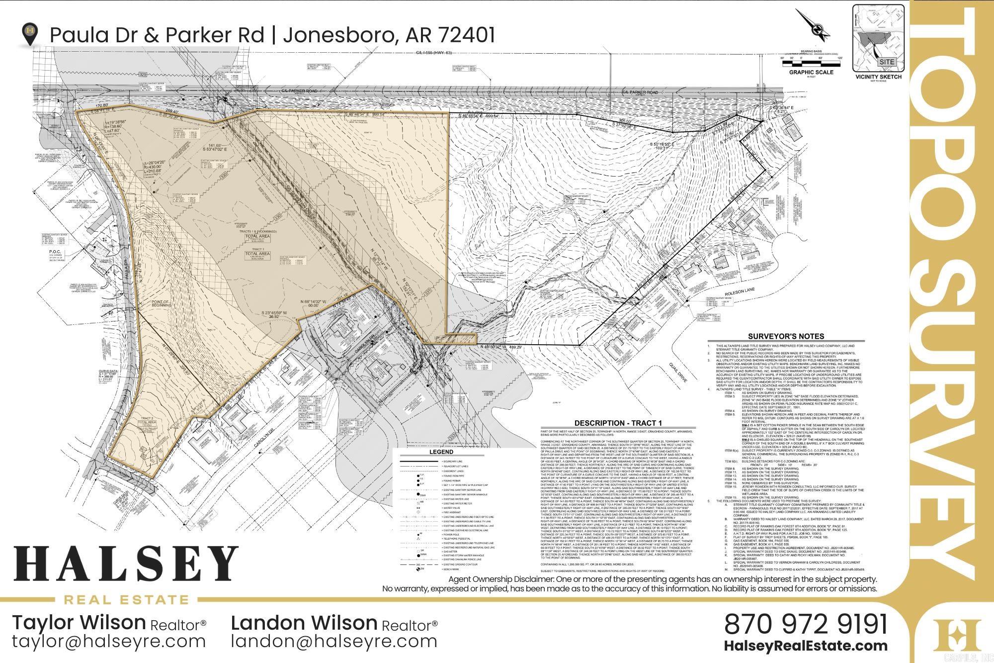  Parker Rd and Paula Dr  Jonesboro, AR