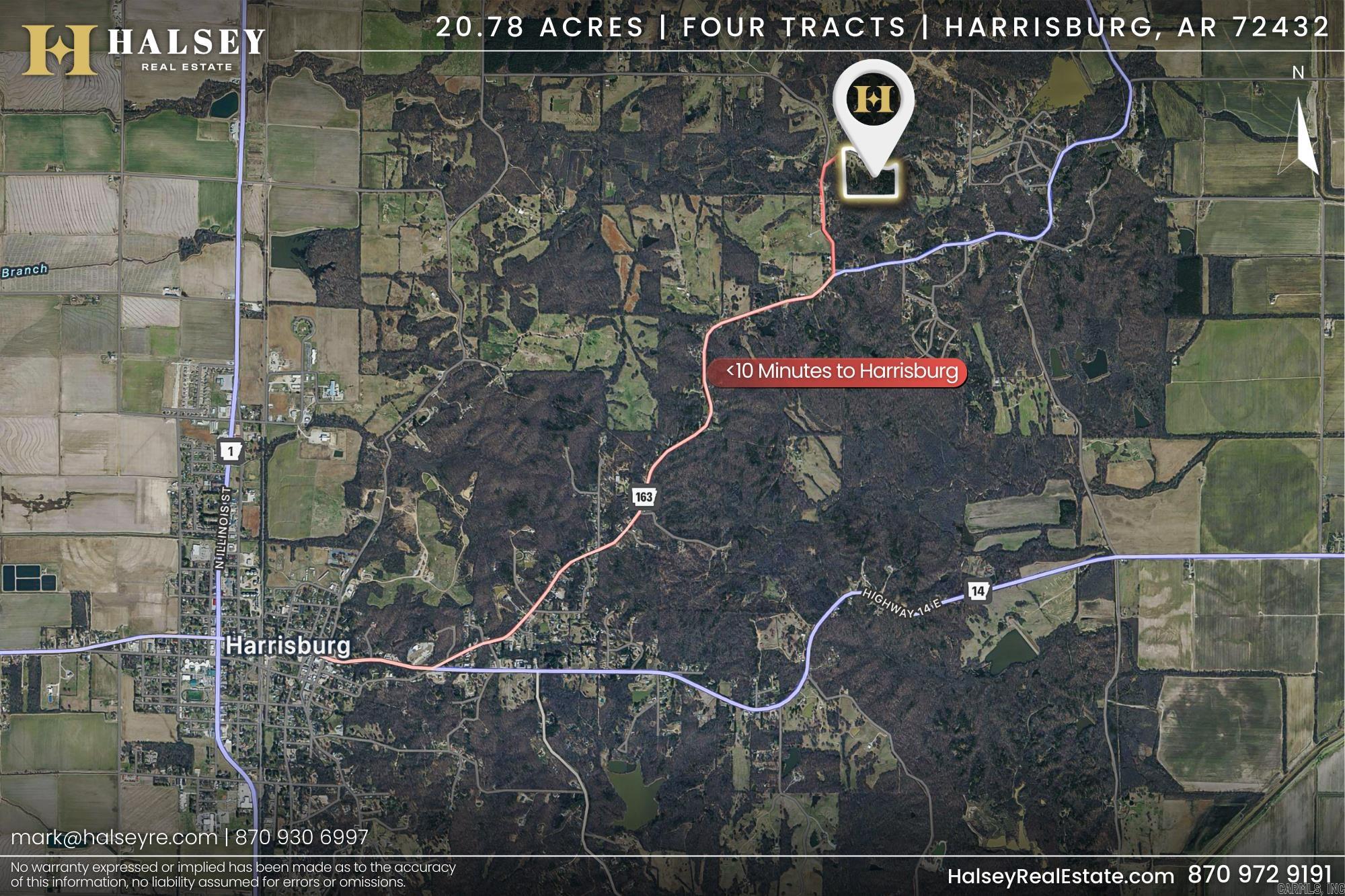 4.86 Acres Tract 1 Harrisburg, AR