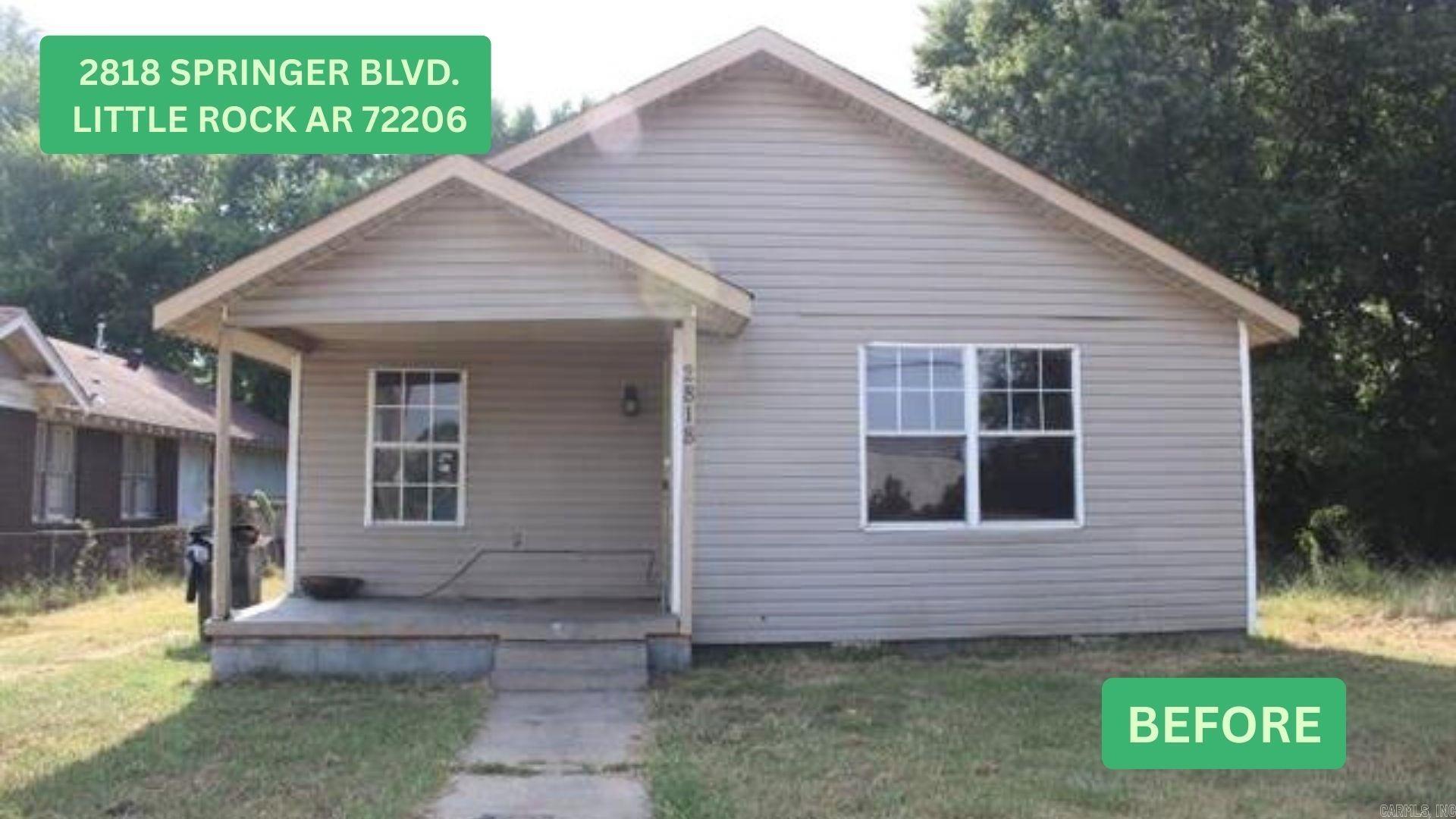 2818 Springer  Little Rock, AR