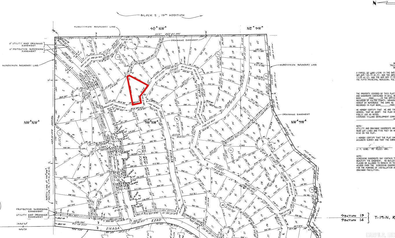 Lot 12 Alamosa  Cherokee Village, AR