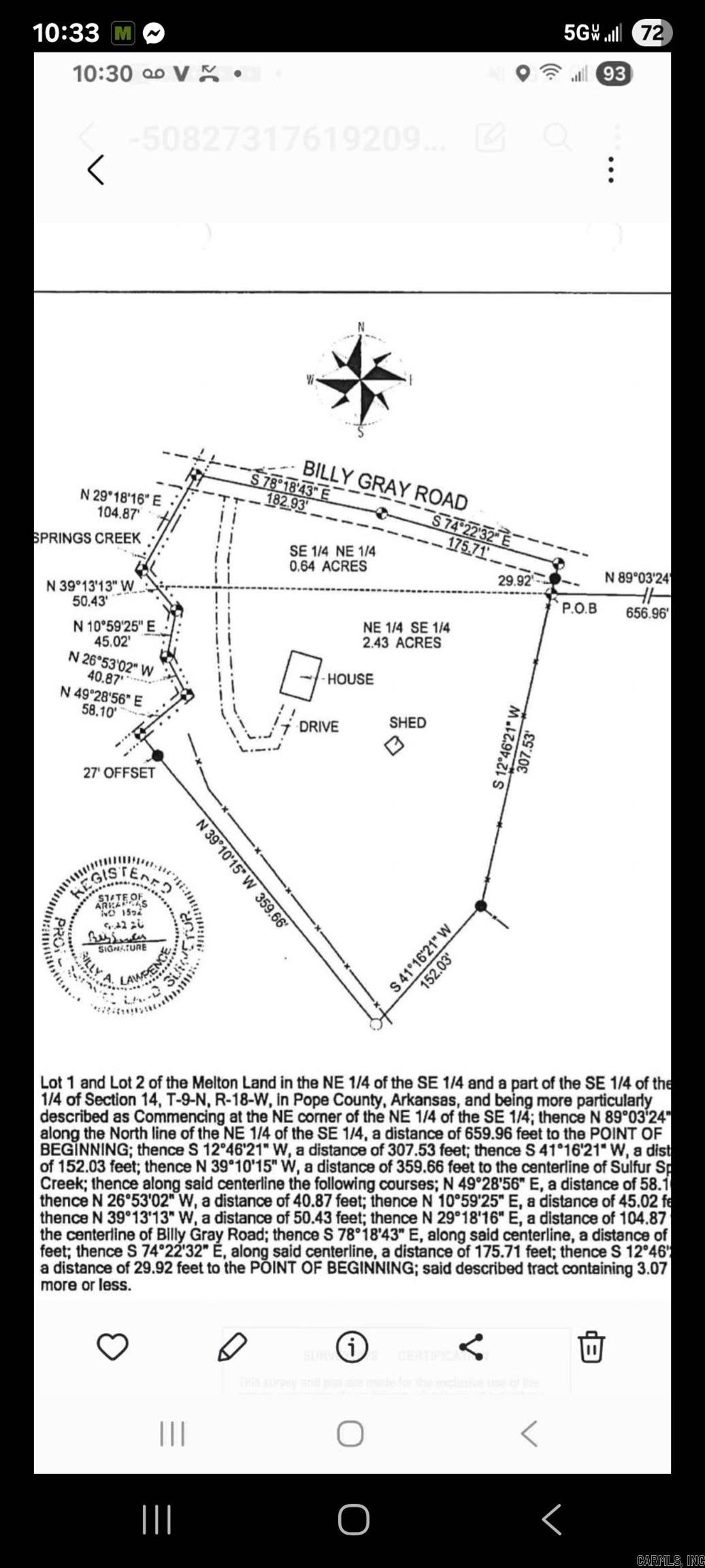 115 Billy Gray Rd W  Atkins, AR