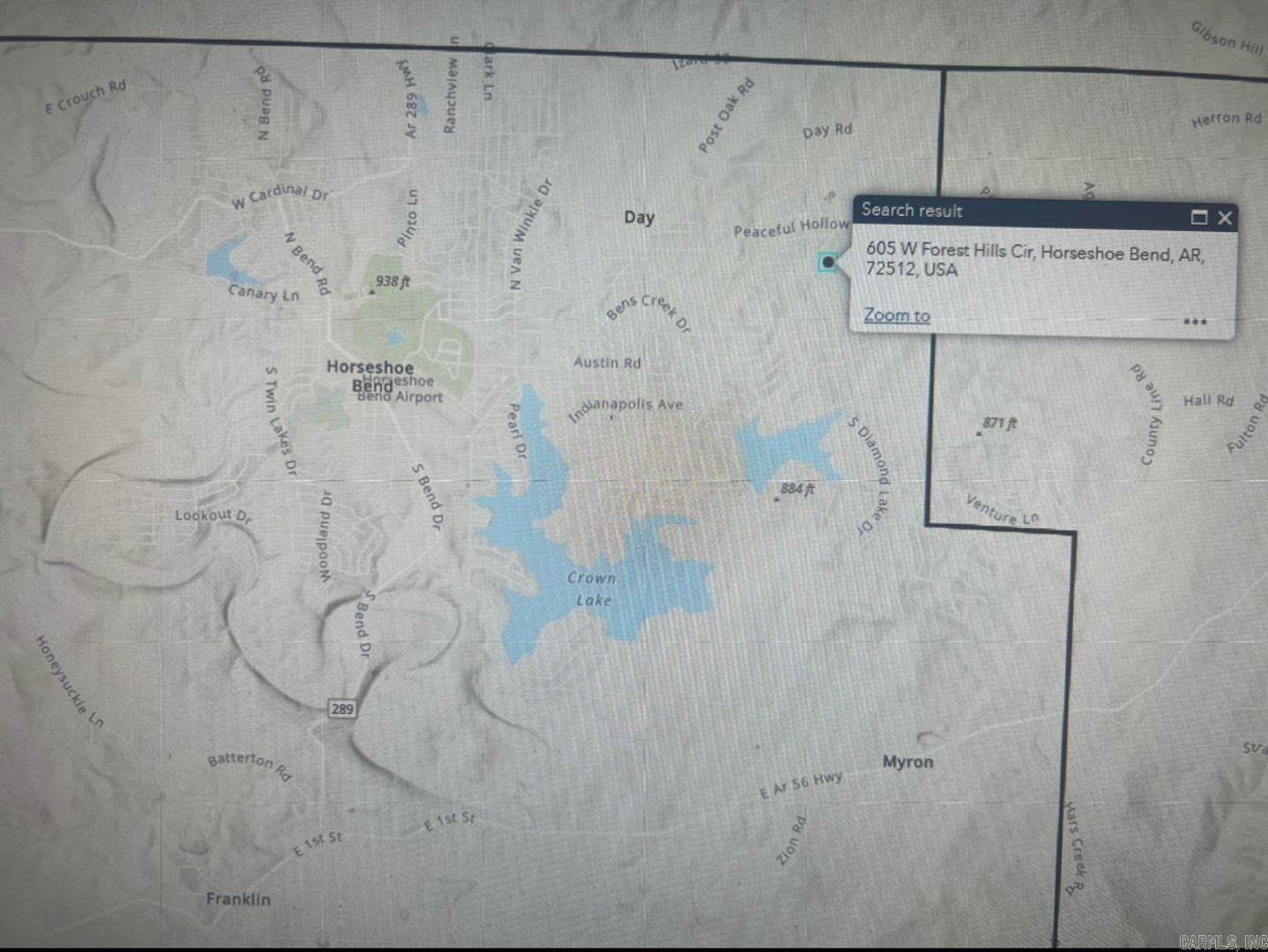605 W Forest Hills Cir  Horseshoe Bend, AR