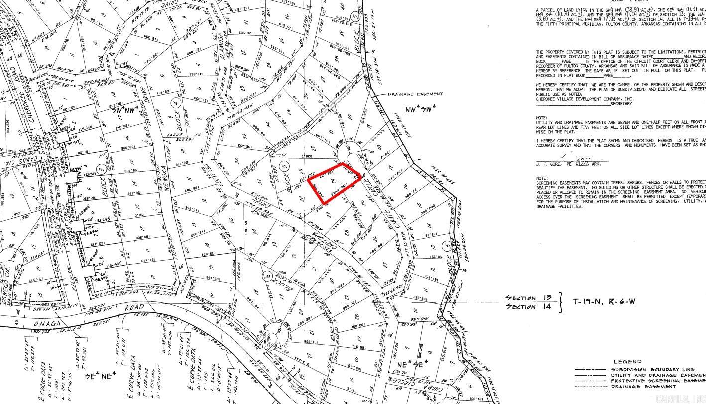 Lot 24 Canute  Cherokee Village, AR