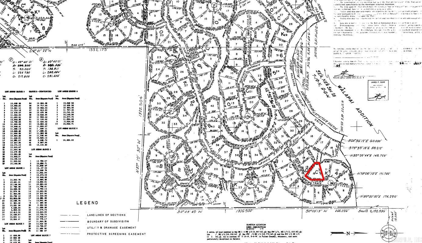 Lot 12 Yeibichei  Cherokee Village, AR