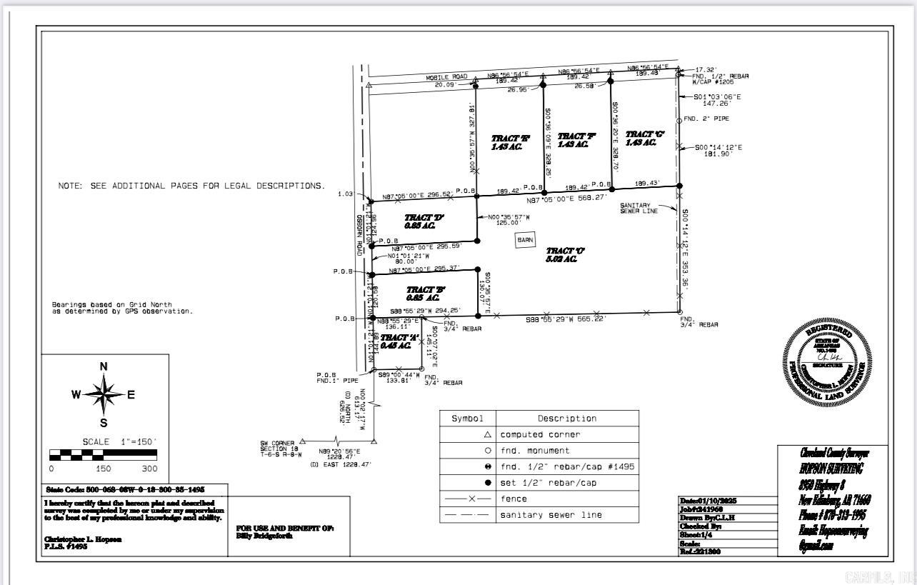 Tract C Osborn  Pine Bluff, AR