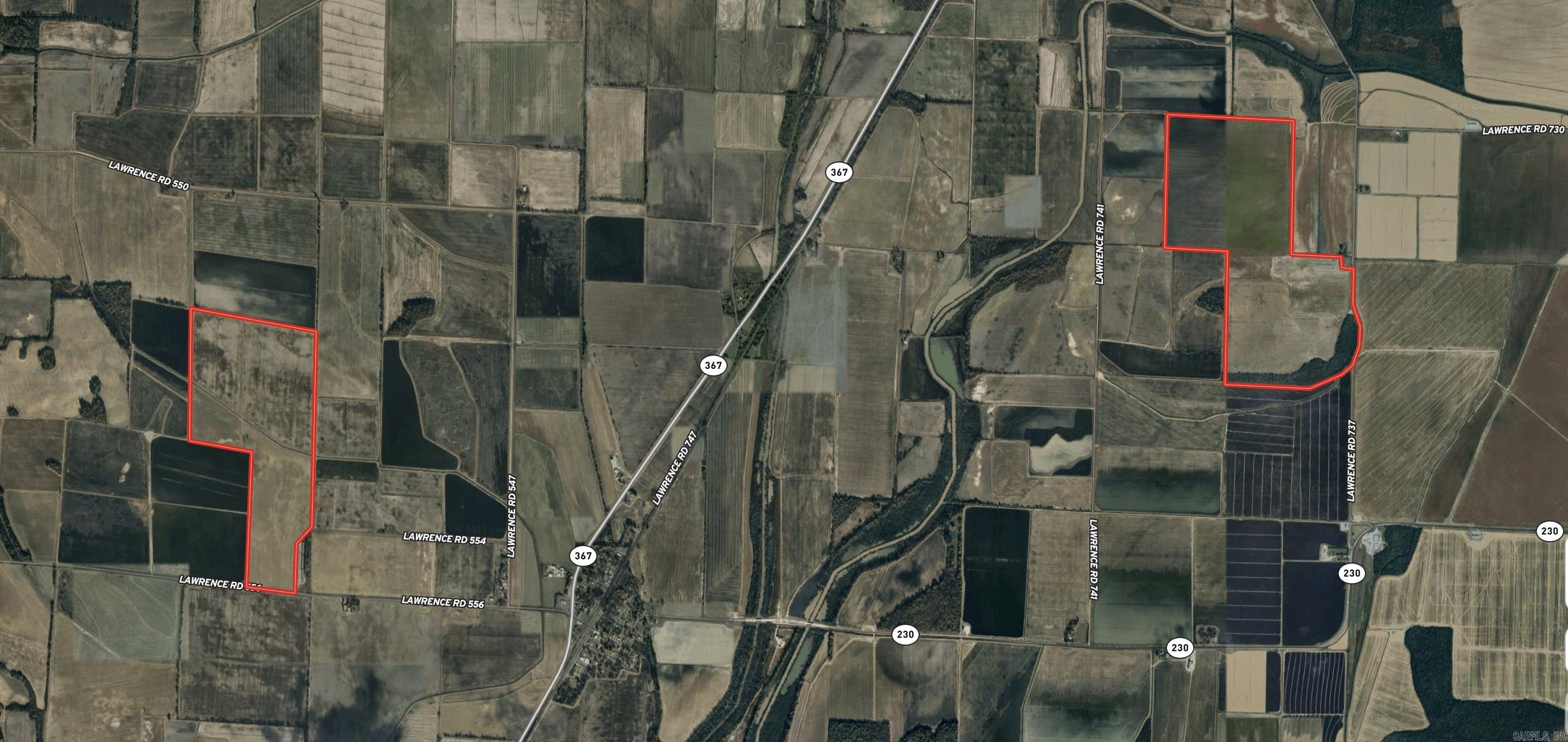  Lawrence 737 and 556  Alicia, AR