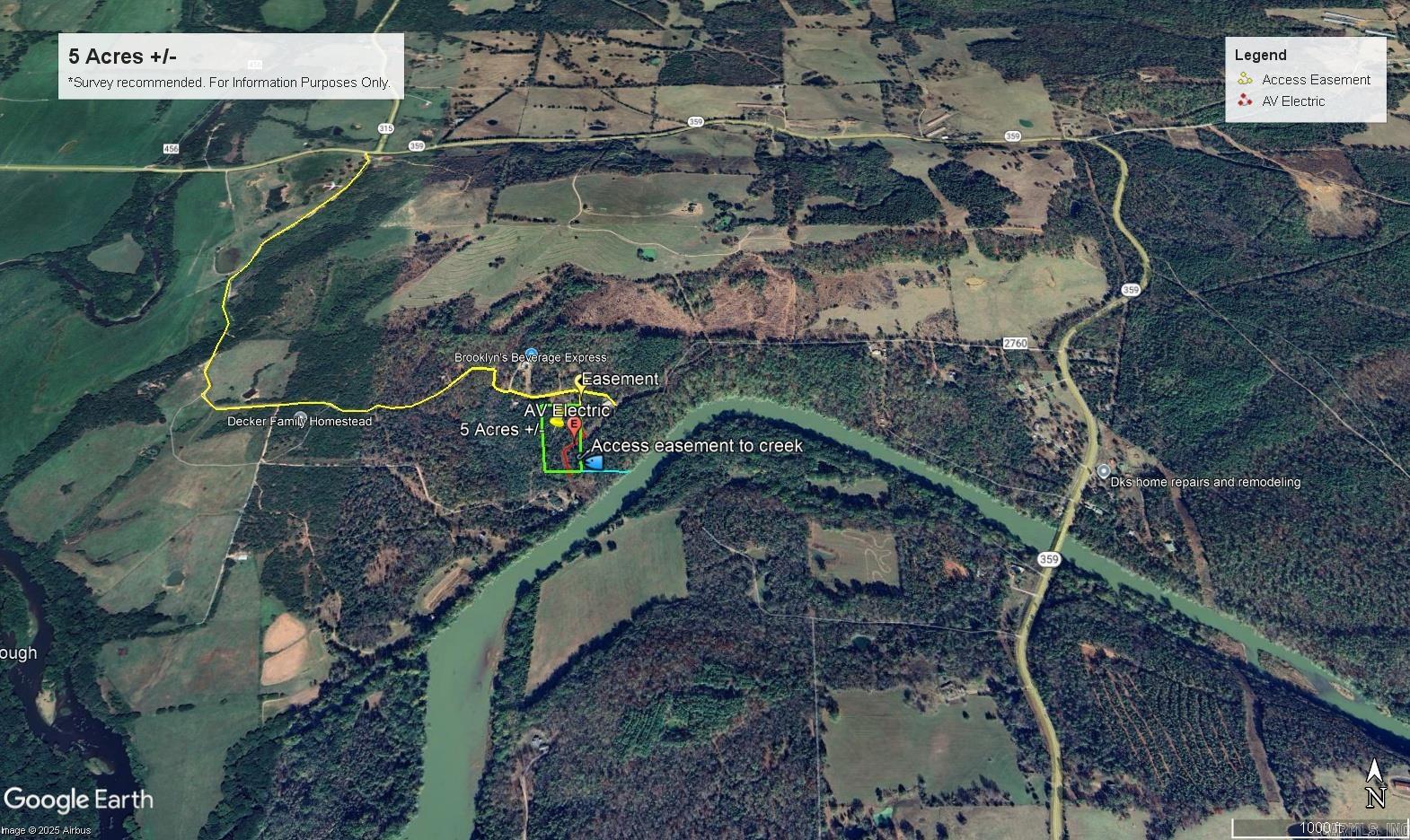 5 Acres Off PR 2772  Lamar, AR