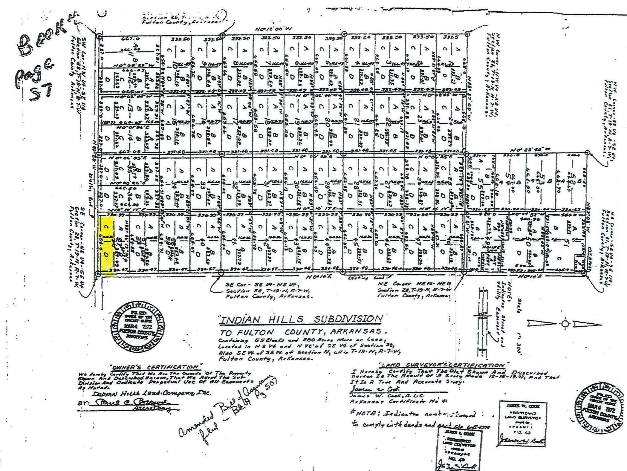 0 Quilt Palace  Glencoe, AR