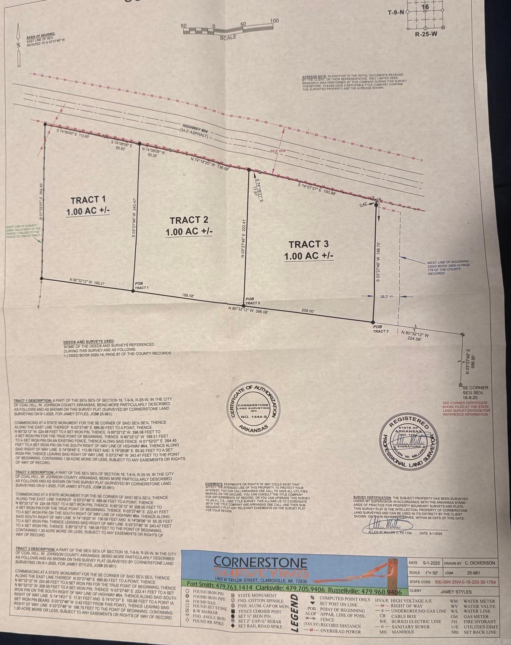 Tract 1 HWY 64  Coal Hill, AR