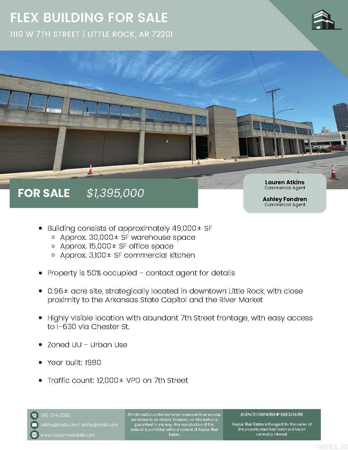 1110 W 7th  Little Rock, AR