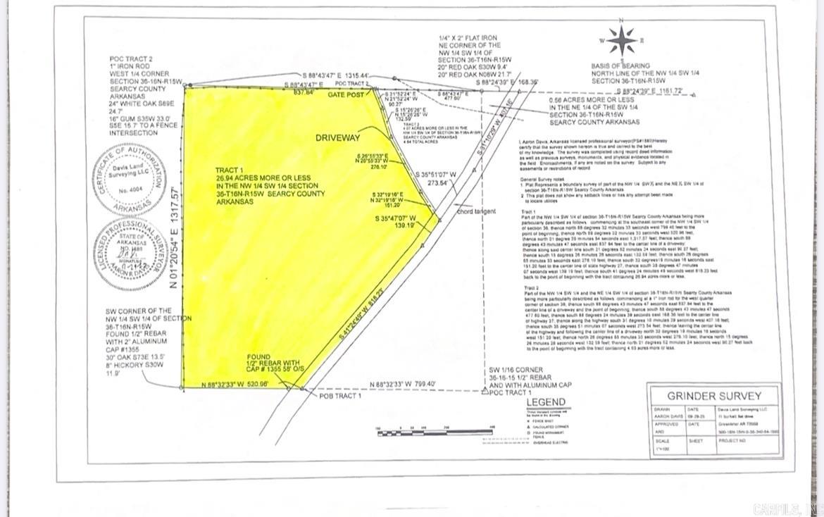 10000 N 27  Marshall, AR