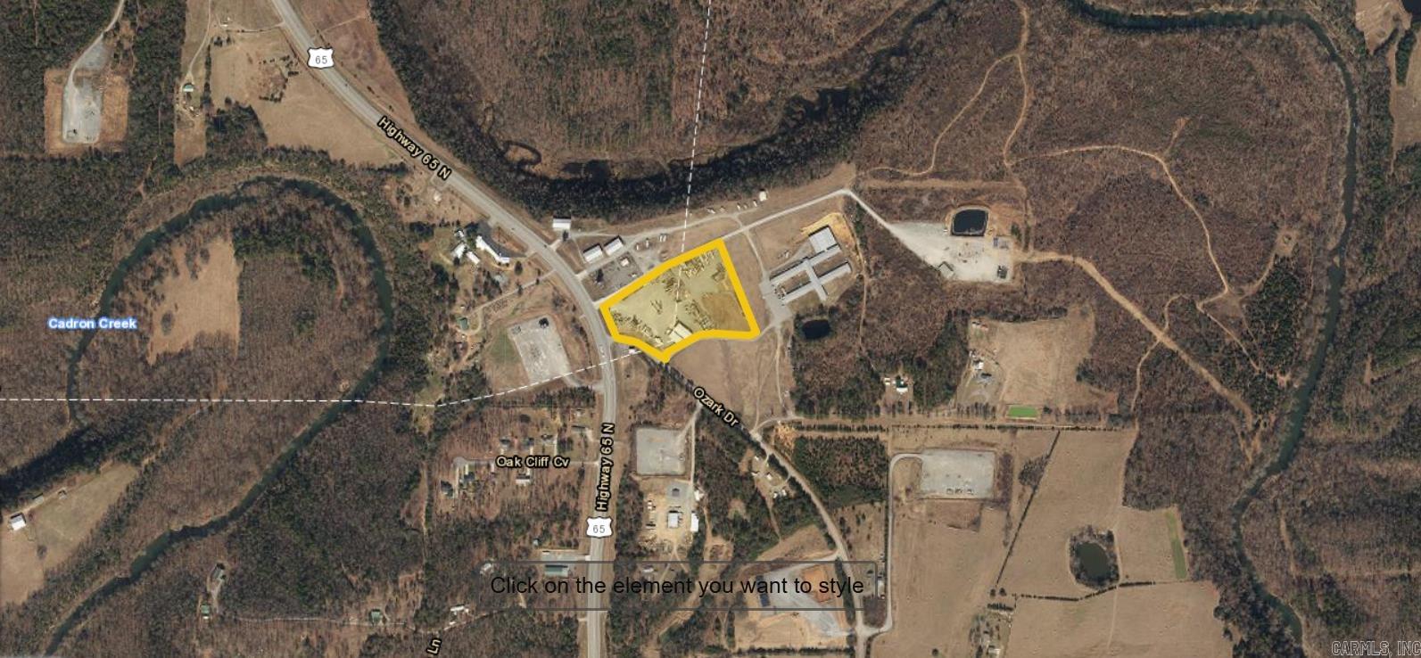 3 Ozark Dr @ Hwy 65  Damascus, AR