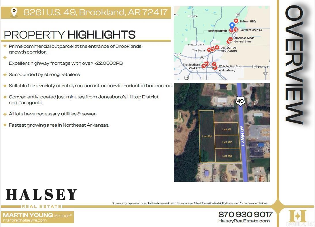 8261 U. S. 49  Brookland, AR