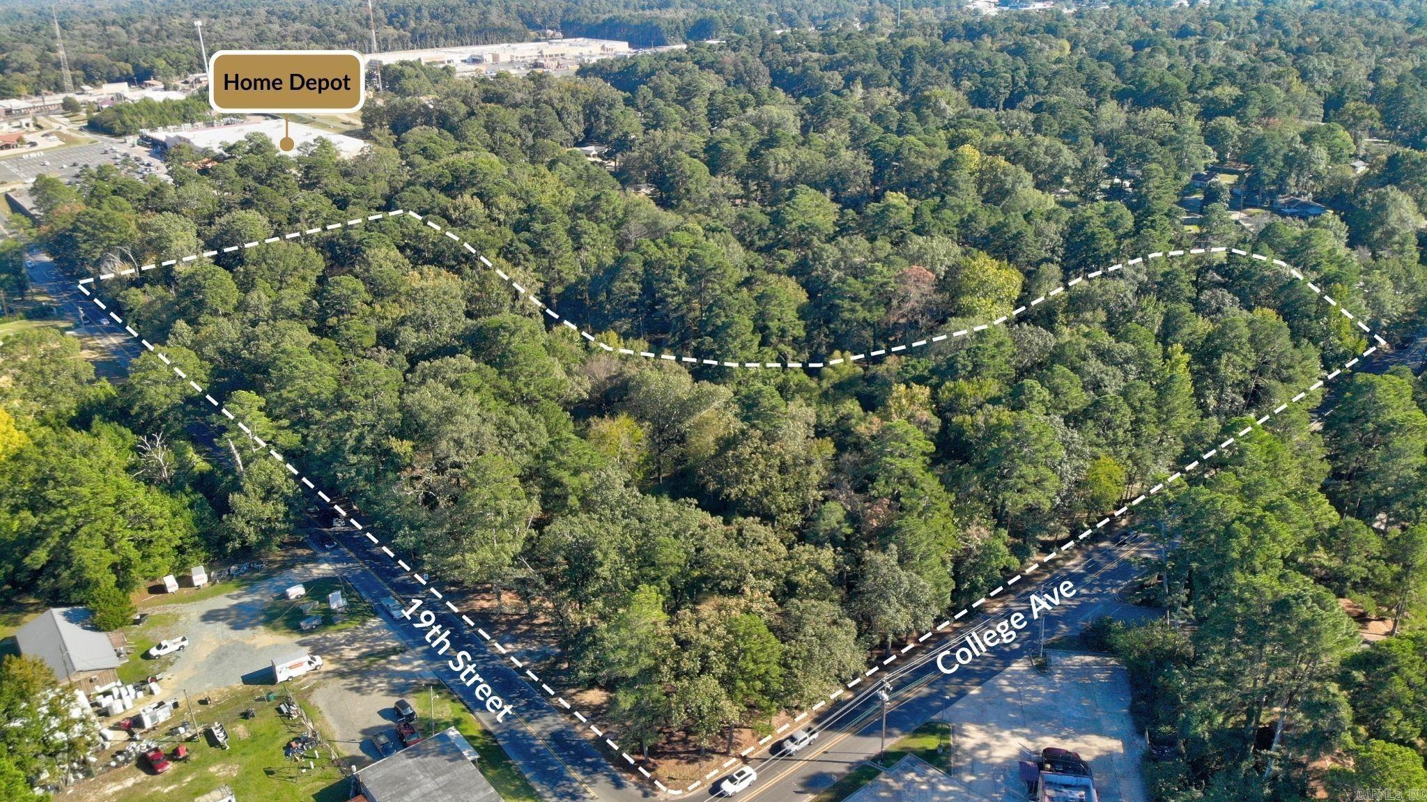  Corner of 19th and College  El Dorado, AR