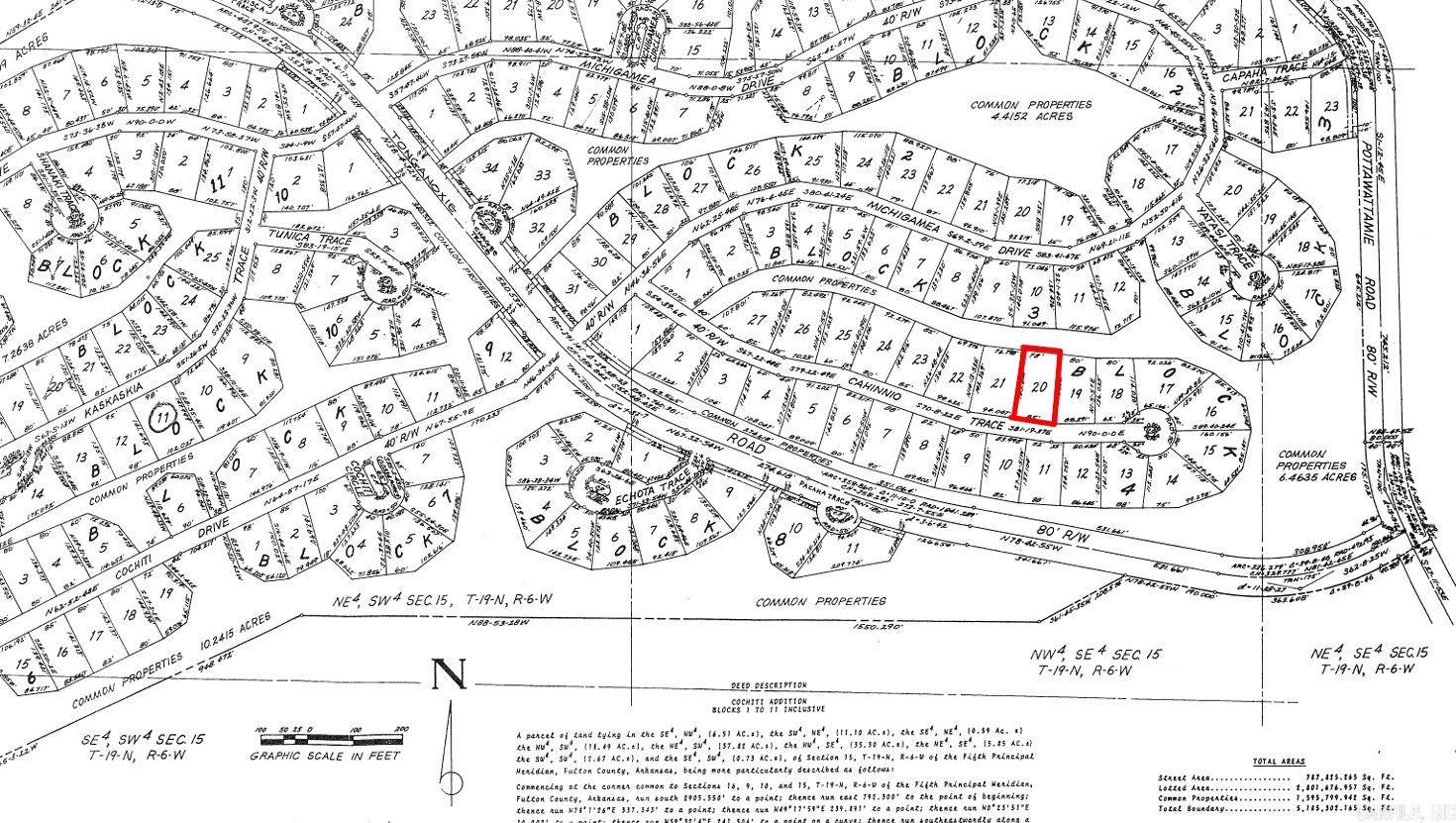 Lot 20 Chinnio  Cherokee Village, AR