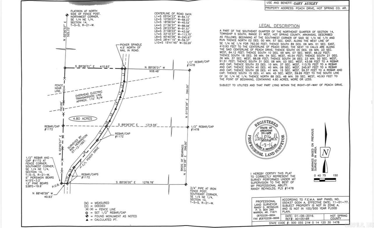 TBD Peach  Bismarck, AR