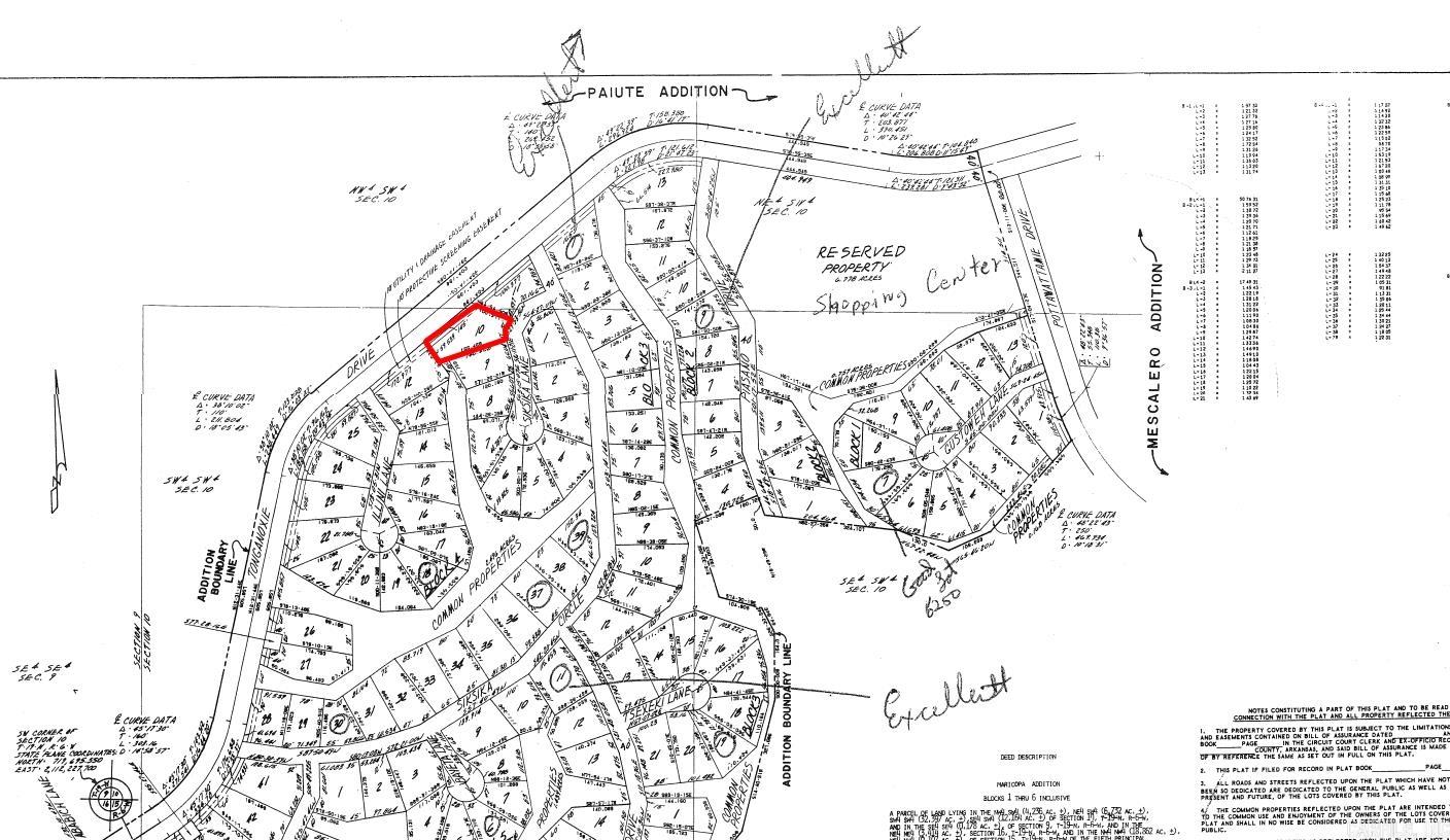Lot 10 Siksika  Cherokee Village, AR