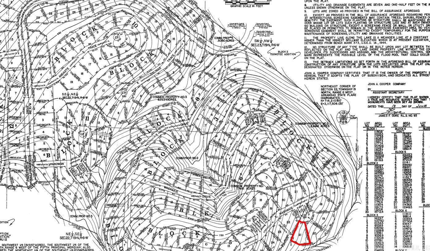 Lot 21 Anquoe  Cherokee Village, AR