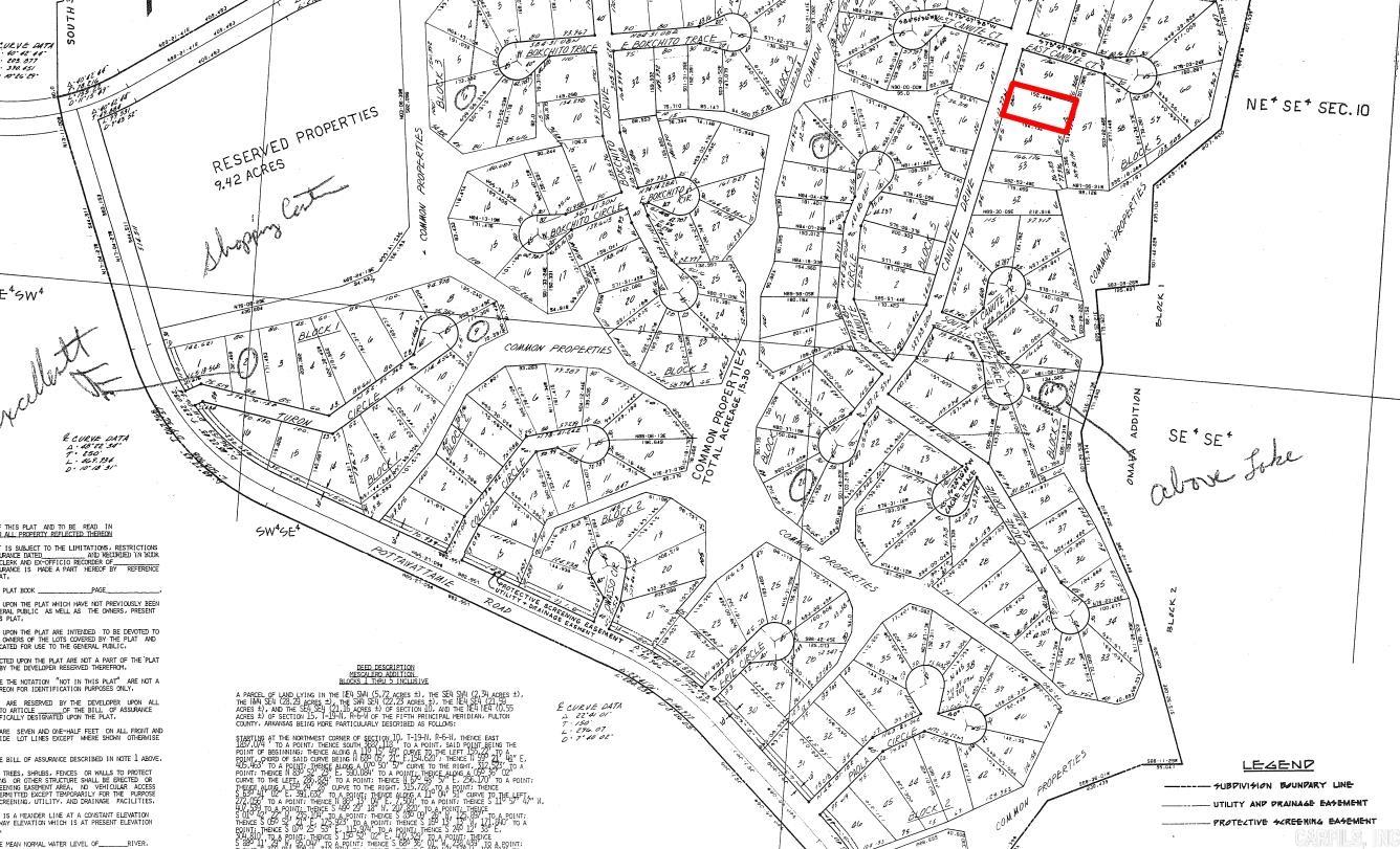 Lot 55 Canute  Cherokee Village, AR