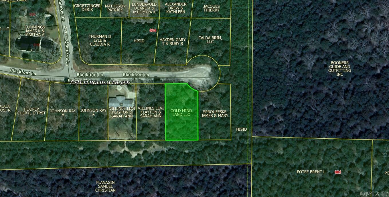 Lot 10 Blackfoot  Holiday Island, AR