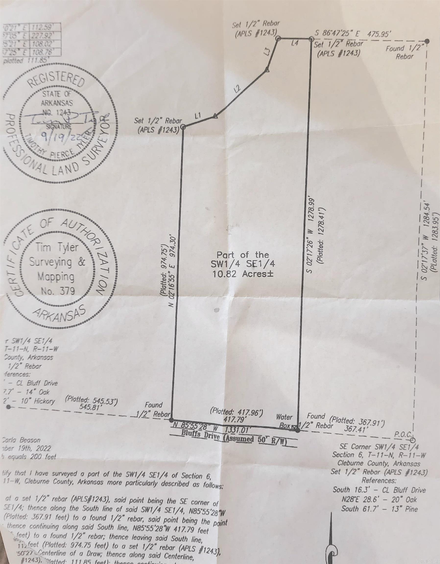 0 The Bluffs  Edgemont, AR