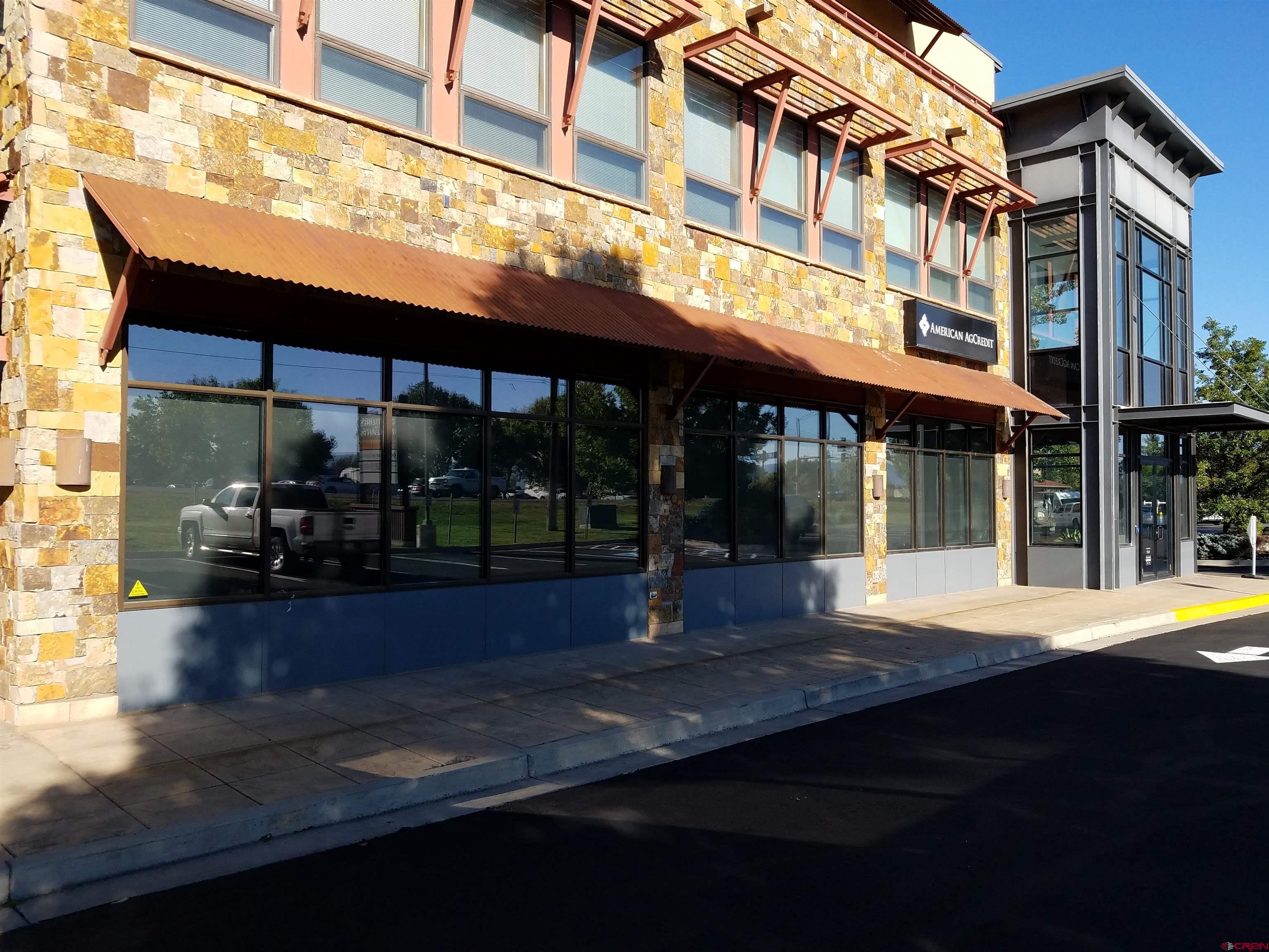 Excellent income and capital appreciation investment opportunity in the Milestone Building in rapidly expanding Montrose, Colorado. Highest quality national tenant, occupying the premier location in the highest quality, best located office building in Montrose. Recent high end custom build-out to current tenant specifications. Perfect for passive investors and 1031 Exchanges. Offered at 4.5 cap rate.  Combined Condominium Units 101 & 102 in the Milestone Building of 3,498 Net Square Feet and 4,539.32 gross square feet, representing 12.98 % of the Condominium Allocated Interest.  Tenant: American AgCredit, FLCA, a federally chartered corporation. 3 % Annual Rent Escalators. Tenant Extension Option for 5 years upon expiry of current lease October 31, 2023.  Lease: True “NNN”.  All Common area charges direct Tenant responsibility included in Lease and payable directly to Condominium Association by Tenant.  Entertaining qualified and serious offers.  Brokers, please review Agent's Confidential Remarks Section.   Listing Broker is Member of Seller.  All information contained herein is deemed reliable, but should be independently verified.