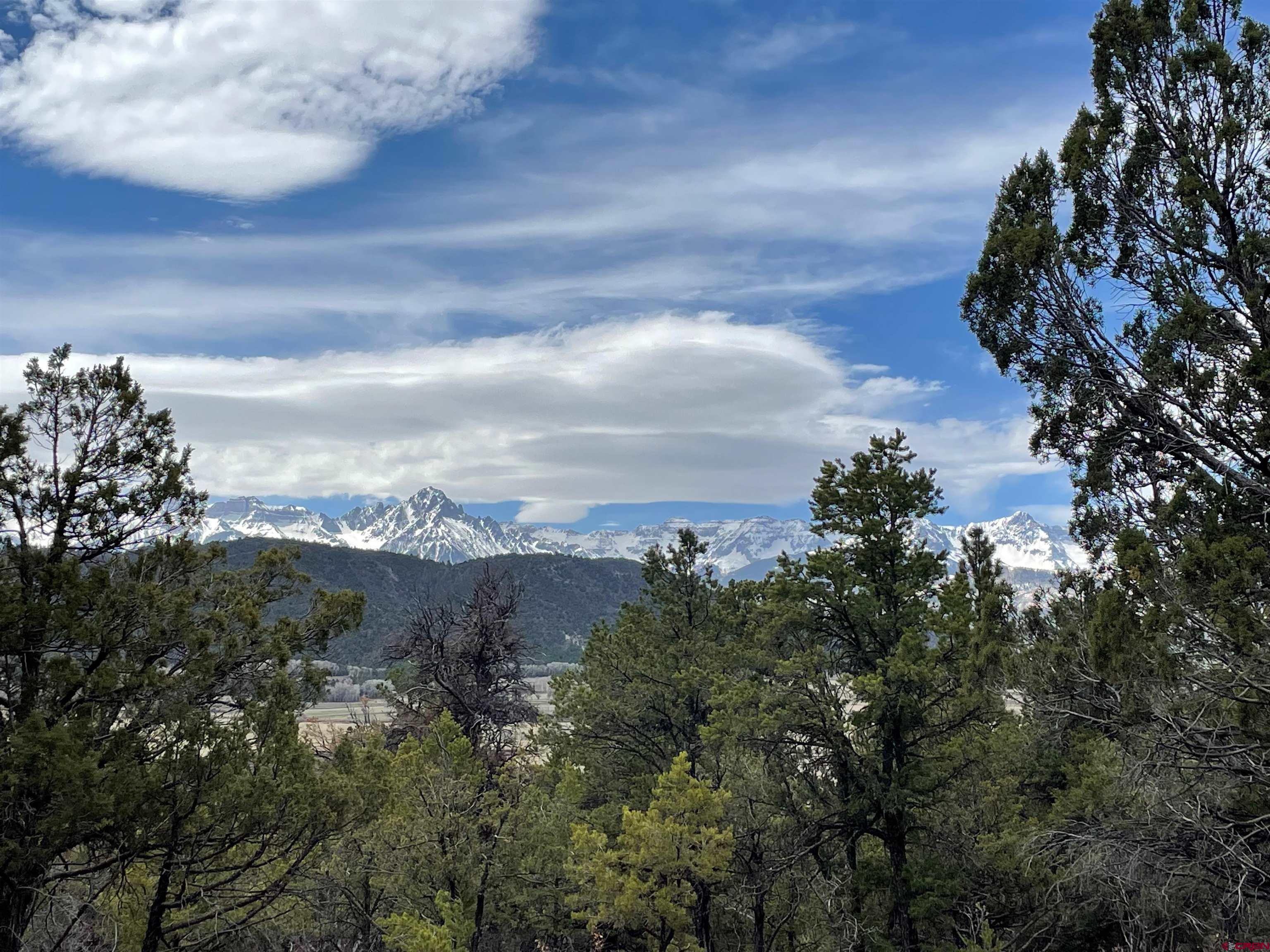 Are you looking for that very special lot with BIG Colorado mountain views for your primary or 2nd/vacation get-away home?  Look no further!  This rare and spectacular wooded 4-acre lot in the Promontories subdivision is close to the Town of Ridgway and the nearby communities of Ouray, Telluride, and Montrose.  It is located off a paved road at the end of a cul de sac, with electricity, natural gas, and Tri-County water at the lot line  There are several building sites to choose from on this lightly sloping lot which, strategically placed and with some clearing, will afford magnificent 280-degree unobstructed views of the Mt. Sneffels and Cimarron mountain ranges and the Ridgway and Ouray Valleys below.  The north boundary adjoins the subdivision's open space which lot owners may use for recreational purposes, e.g., hiking.  Seasonal streams run through this beautiful, bucolic parcel.  Gorgeous custom homes have already been built on several lots within the subdivision.  This is a perfect spot to add your own gorgeous custom home close to all that Ridgway and the San Juan Mountain Region have to offer, from outdoor activities to fine dining and entertainment, and health and wellness opportunities (think yoga, message, and soaking in hot springs).  Drive by and check it out today, or call for more information.  It won't last long!