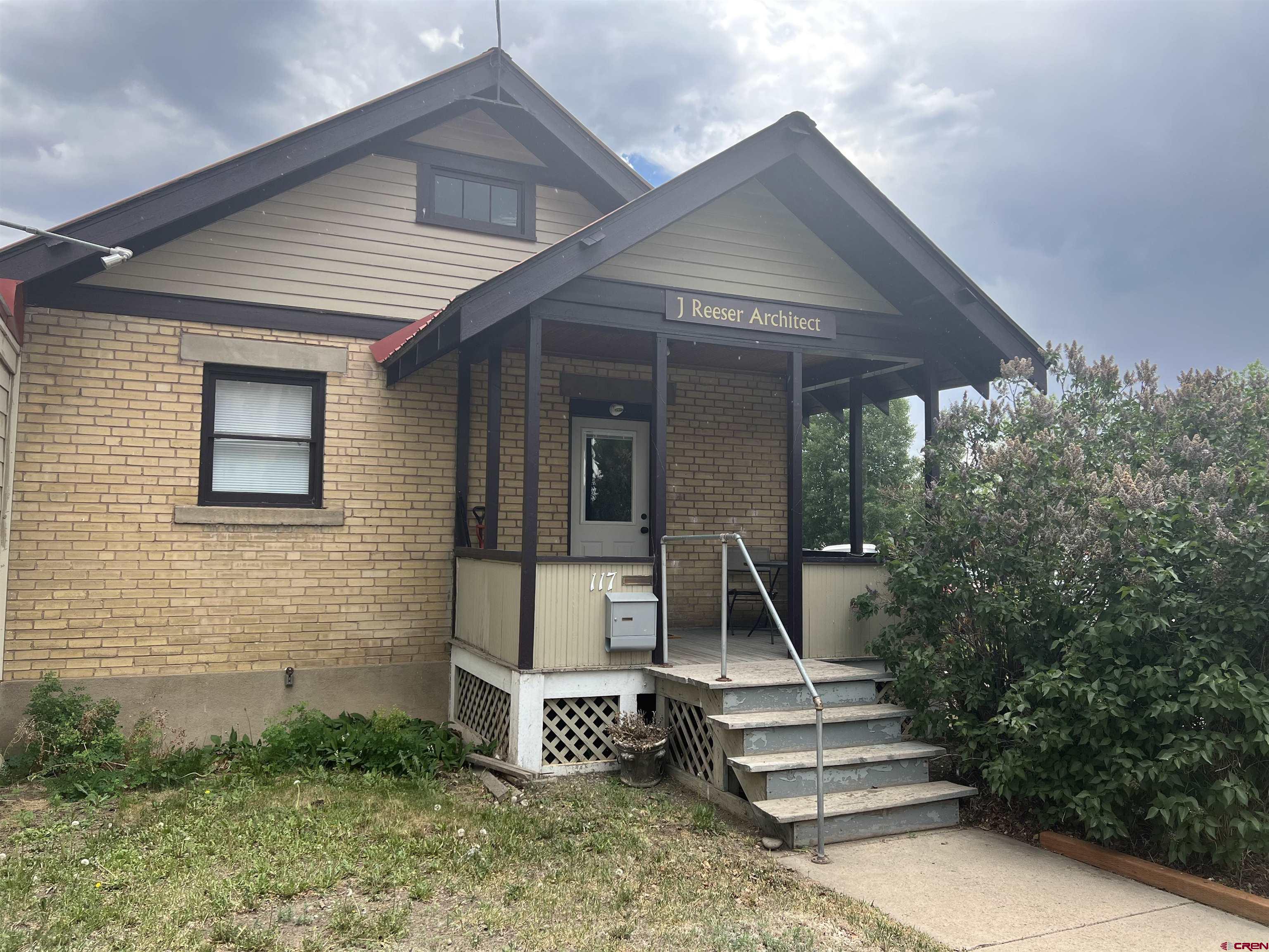 Tired of looking for commercial rental space?  You could own this office building with basement and 1,700 square feet with kitchen and bathroom.  Great location just one block off of Main Street.