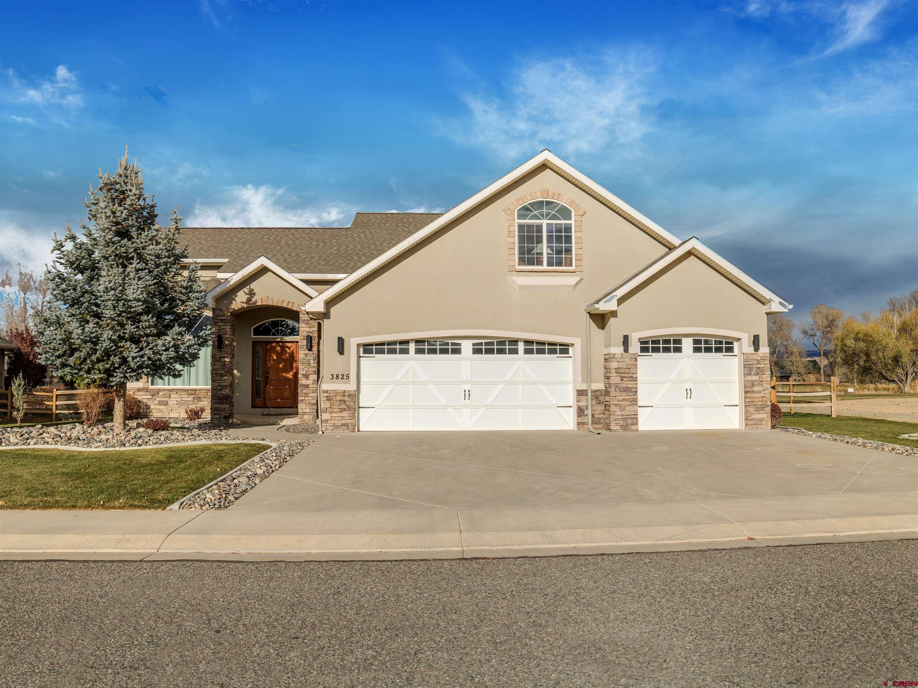 Elegant and Spacious home in the coveted Cobble Creek Golf Community.  This property does have Social Clubhouse membership which can be transferred at closing. Membership includes access to the Sauna, on-site fitness center, tennis and pickle ball courts, RV storage, The Tavern featuring live music in the summer, golf and Clubhouse bar discounts, as well as invitations to all Cobble Creek events. All these clubhouse amenities are integrated with the social membership included with the property!  The Buyer also has an option to join the Clubhouse Golf Membership.  This 3-bed, 2.5-bath home boasts of large bedrooms, a main-level master, wet bar and bonus room. The main living room is incredibly spacious with oversized windows, gas fireplace and vaulted ceiling. The living room opens to the gourmet kitchen with a Legacy 10-burner gas stove perfect for anyone who enjoys cooking or entertaining!  The Owner’s Suite has an attached sitting room equipped with a wet bar and fireplace.   Immerse yourself in relaxation in the master en-suite, complete with his-and-her sinks, steam shower, and a jetted tub. The second level has two additional bedrooms, a full bath a spacious Office area and a large Bonus room.  Fantastic home for entertaining; the covered back patio provides an awesome gathering space for evening dinners or cocktails with friends. The fully fenced backyard opens onto 9th Fairway with 2 ponds and beautiful sunrises! There is an oversized three car garage, and the 3rd bay has a 9' door, perfect to store another car, some larger toys or a small camper.  This home is move-in ready. Call for your private Showing Today!