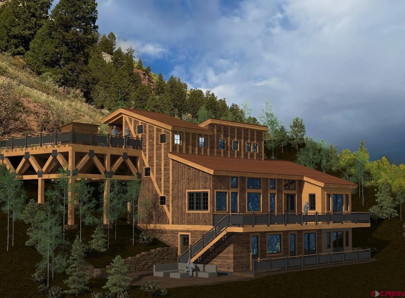 This 10,000+ square foot lot overlooking the Town of Telluride offers all-day sun, panoramic views and the conveniences of being in town with the privacy of a mountain retreat. HARC-approved plans included. This magical hideaway set in the San Juan Mountains of Colorado offers hike-in/hike-out access to the Jud Wiebe Trail, one of Telluride’s favorite local loops.  Enjoy easy access to the slopes in winter, take in live music at the Sheridan Opera House or at one of the summer festivals, or cruise straight down Oak St. to the Gondola, all a short walk or bike ride away.