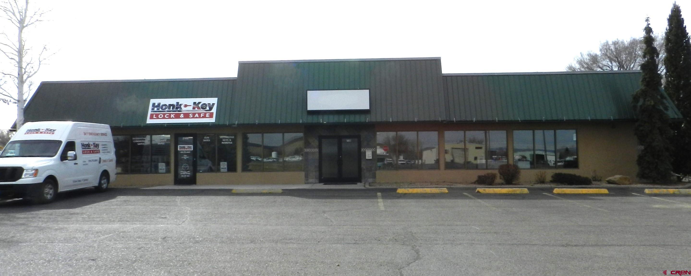 Three commercial buildings totaling ~14,906 sq.ft. on a ~.97-acre, privacy fenced back lot, adjacent to Hwy 50, between Turner Automotive and Stay Wise Inn. Building #1 is ~9040 sq.ft. and includes retail showroom, 3+ offices, and warehouse with an overhead door. Building #2 is ~920 sq.ft. and has a kitchenette. Building #3 is ~4,946 sq.ft. with an ADA bathroom, 3 large overhead doors, and hydraulic lift table loading dock. Building #4 is not included in sale and will be removed. Zoned B-3 in the City of Montrose. High-traffic count. Highly visible signage. Great location for your business. Business, FF&E can be included in sale of real estate for $1,475,000, business will not be sold separately.