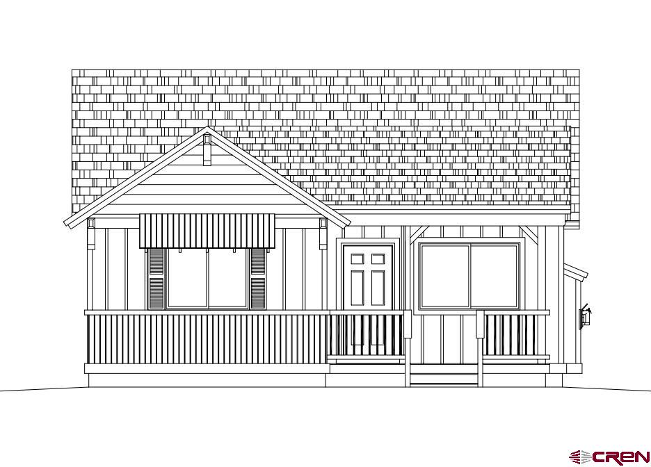 This new construction, 2-bedroom, 1-bath single family home (Plan A-2) is to be built in the newly developed Vista Park Commons subdivision which consists of 23 small single family detached homes that wrap around a common green space. All homes are socially friendly with generous front porches and small front yards that open onto the common area. Vista Park Commons is a pedestrian centric walkable community with vehicle parking outside of the commons park area.  There will be a common clubhouse and pool.  Although these homes are on the smaller square footage side, they offer open floor plans that feel very spacious. Each home will be assigned its own parking spaces and storage units.  All homes are to be built in full code compliance with Town of Ridgway latest adoption of the 2018 (IBC) International Building Code and to a high-quality industry standard. Included in the Town of Ridgway’s IBC code adoption is a very high standard for building envelope insulation and air infiltration. All homes will have “all electric”: appliances, water heaters, heat pump - heating & air systems, and modern electric fireplaces in all Plans A,B,C,D units (no fireplaces in Plan E studio units).  Note: Buyer will be required to provide the funds for construction of the home.  The purchase contract will include the purchase of and closing on the lot for $180,000 subject to a construction agreement for construction of the home after closing on the lot.  Estimated date of completion for this Lot 12 home in the 1st Phase is Nov/Dec 2024.   For information about construction financing, which may include funds for the purchase the lot, contact broker.