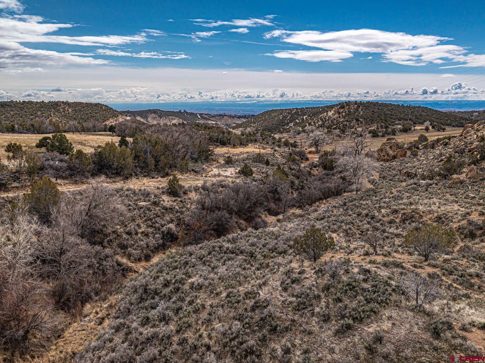 Located near Cedaredge, Colorado, this vacant lot offers the perfect country setting with breathtaking views of the San Juan Mountains, the Grand Mesa, and Coalby Canyon. The 108-acre spacious lot provides ample space to build your dream home or create an equestrian camping facility. The lot also features a shop building, outdoor riding arena and round pen, a year-round creek, and several small seasonal ponds. Whether you want to enjoy the tranquility of the countryside or engage in outdoor activities, this lot has it all. With utilities such as standard power already available on the lot, you can easily start working on your dream project. The lot also offers the potential to bring in additional utilities such as high-speed internet, septic tank, standard water, and telephone, making it a versatile piece of land for various purposes. Whether you want to convert the shop into living spaces, use it for a home-based business, or even create an indoor riding arena, the options are numerous on this vacant lot in Cedaredge. Cedaredge is known for its proximity to the Grand Mesa National Forest, offering year-round mountain recreation opportunities. The region also boasts activities such as golfing at Cedaredge Golf Club, big-game hunting on the Grand Mesa, skiing and snowboarding at Powderhorn Resort, hiking, mountain biking, horseback riding, and more. Additionally, the town of Cedaredge offers small-town living with amenities such as the Grand Mesa Arts & Events Center, Pioneer Town Museum, and nearby grocery stores and medical offices. With so much to offer in terms of recreation and amenities, purchasing this vacant lot in Cedaredge is an opportunity not to be missed.