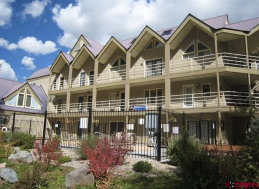 Priced to Renovate! This one-bedroom, one-bath condo is one of the bigger units, with a bunkroom nook and a flex room. It even has some views. Because it is over 500 sqft, it is easier to procure financing than the smaller units. Live in it full-time, part-time, or rent. Income can be significant. Check out the location... borders the San Miguel River, it is steps away from the ski lift at the base of the Telluride Ski Resort. It is walking distance to the gondola, downtown Telluride, hiking, mountain biking, grocery store, dining, etc. It is one of the few properties with a year-around outdoor, salt-water pool and hot tub and has off-street parking and an elevator. Look at the photos of a renovated unit at the Viking, such as the unit next door, #204A, with the same floor plan. MLS#: 43444