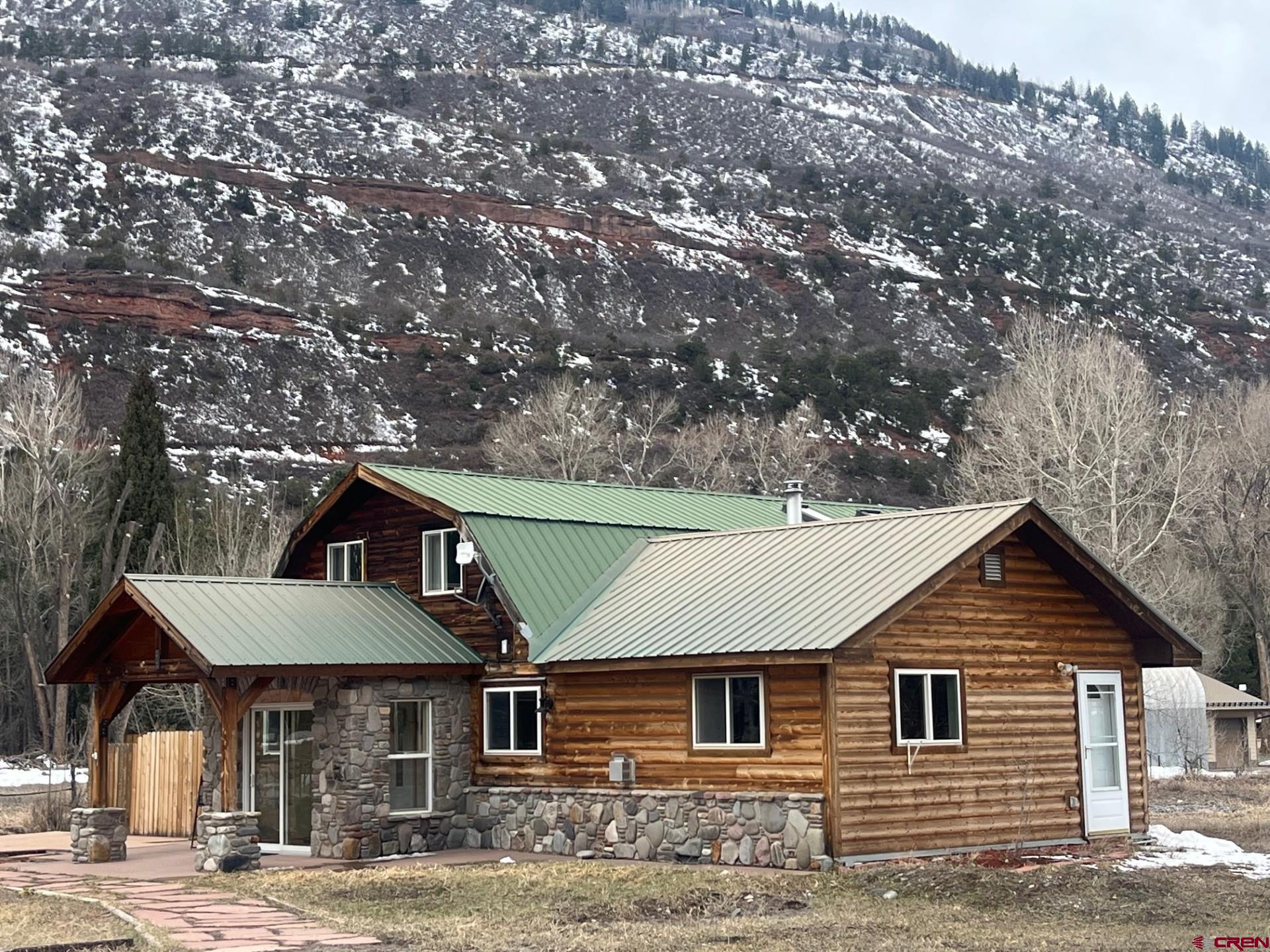 Check out this great little property conveniently located midway between Ridgway and Ouray with no covenants and no HOA. The 3 bed 1 1/2 bath home is just under 1600 sf sitting on 2 irrigated acres. Bring your critters get your garden started this spring!