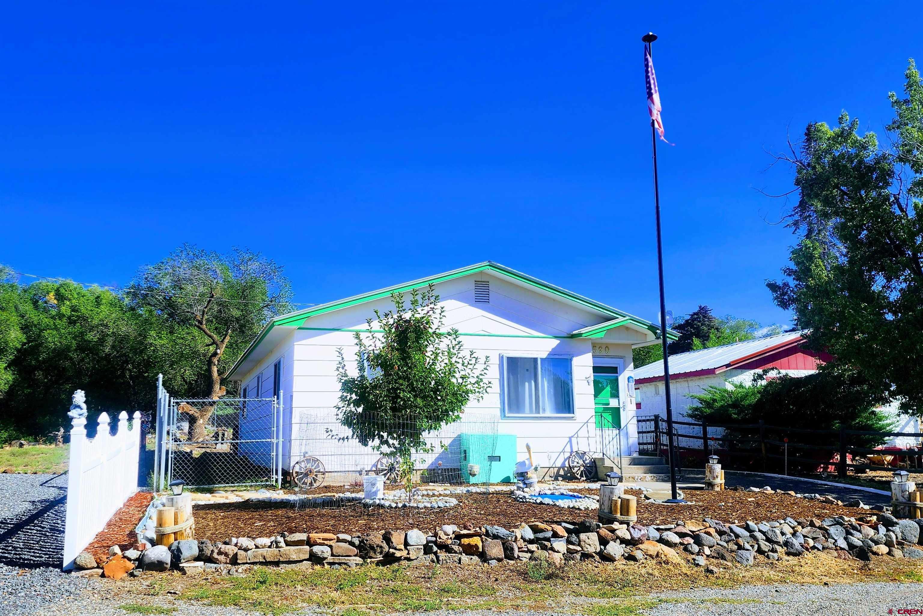 WELL-KEPT AND AFFORDABLE HOME IN CEDAREDGE! Take a Look at this Cute Little 2-Bedroom Charmer. Tucked Away at the End of a Dead-End Street, it Offers Privacy and a Peaceful Setting. Offering Comfort and Practicality, this Property features New Tile Flooring, Vinyl Wood Plank Flooring, a Lovely Back Patio Complete with a Gazebo Cover, Perfect for Relaxing or Entertaining Outdoors. Also includes Two Good-Sized Sheds, One Designed as a Workshop for Projects and Hobbies, providing Plenty of Storage Space. The Large Fenced Backyard is Ideal for Family Pets to Enjoy, while giving you Room to Garden or Create Your Own Outdoor Retreat. There is also a Carport to keep Your Vehicle Under Cover. A Wonderful Opportunity to own a Neat & Manageable Home in a Delightful Small-Town Setting.