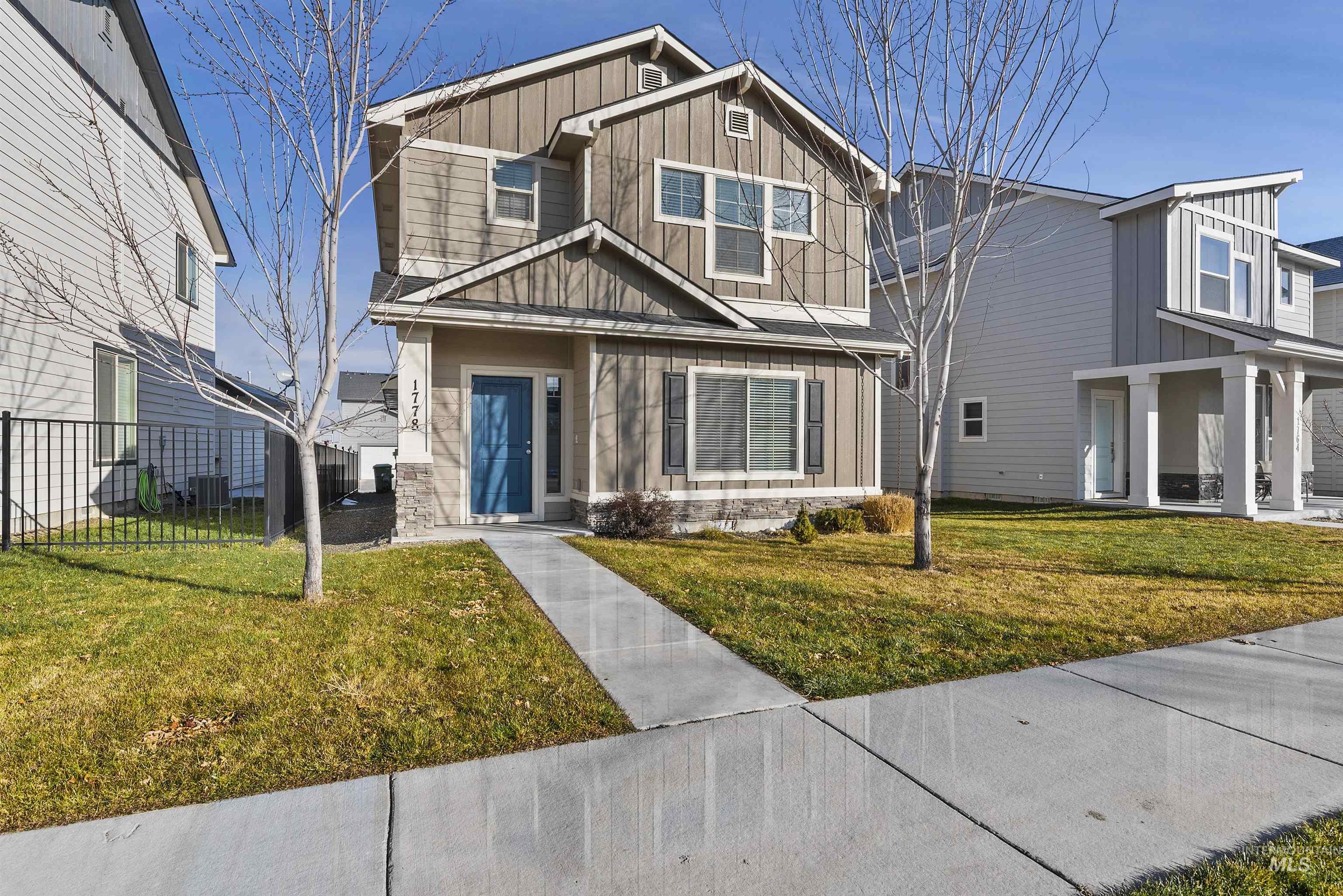 This newer, low maintenance home has a PRIME LOCATION! Spend less time commuting & more time relaxing. It has perfect freeway access and is close to everything- Downtown Boise or Nampa, Ten Mile Crossing, Wahooz/Roaring Springs, shopping, greenbelt, parks, ponds, and the airport. The open main level features 9’ ceilings, lots of light and a fireplace. Kitchen has granite countertops, pantry and breakfast bar next to an ample dining area. Also on the main floor is a 1/2 bath, coat closet, plus oversized laundry room with storage or mud bench potential. Upstairs, the master suite features walk-in closet & double vanity. Private back patio for outdoor enjoyment. A perfect place for first-time home owners, downsizing or investment property. - Alyssa Havens, Main: 208-484-0418, Cook & Company Realty, Main: 208-891-3298,