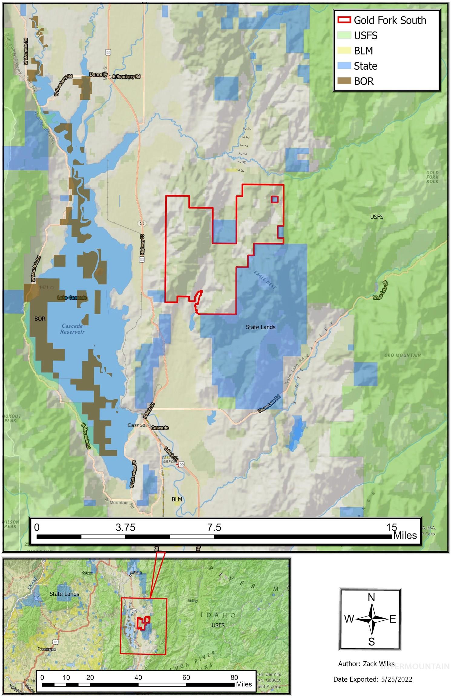 TBD Smalley Rd, Cascade, Idaho 83611, Land For Sale, Price $31,985,000,MLS 98846092