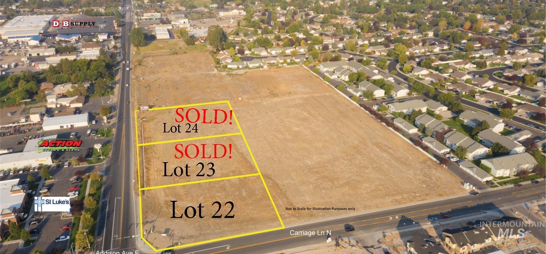 2469 Addison Ave E. Lot 12, Twin Falls, Idaho 83301, Business/Commercial For Sale, Price $652,316, 98862822