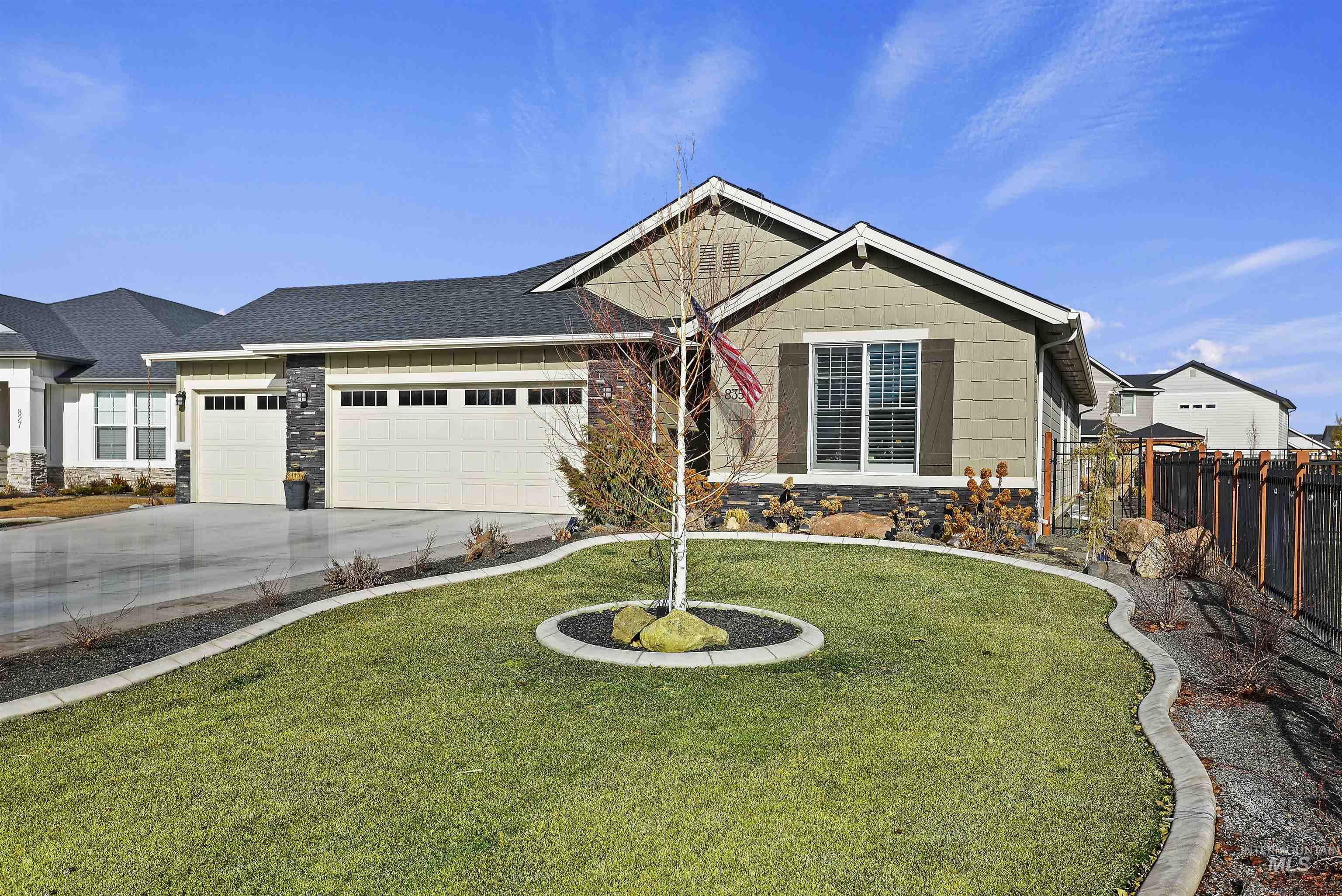 835 N Chastain Ln, Eagle, Idaho 83616, 4 Bedrooms, 2 Bathrooms, Residential For Sale, Price $733,000, 98868690