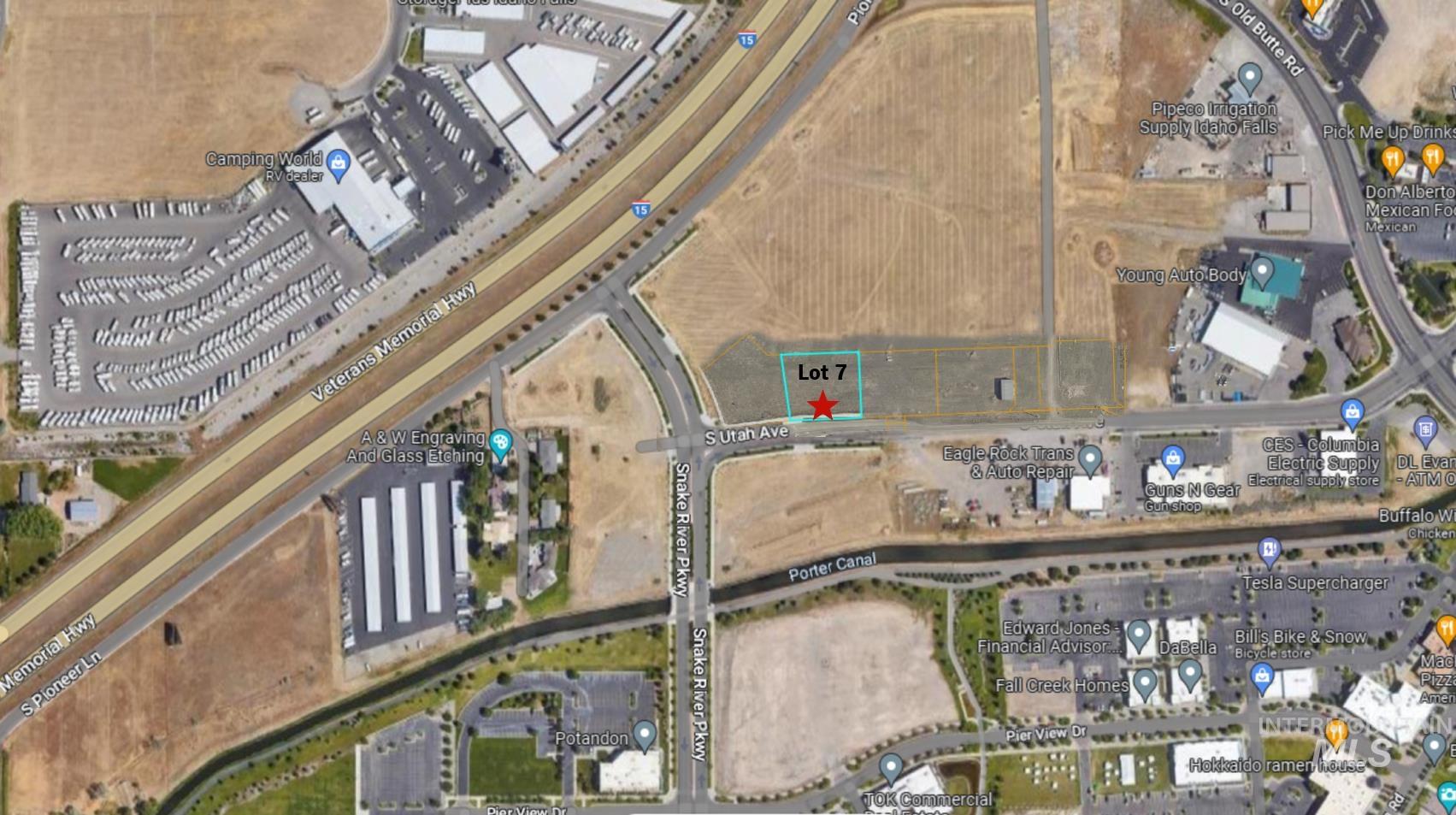 TBD S Utah Ave. Lot 7 Block 8, Idaho Falls, Idaho 83402, Business/Commercial For Sale, Price $371,170,MLS 98873733