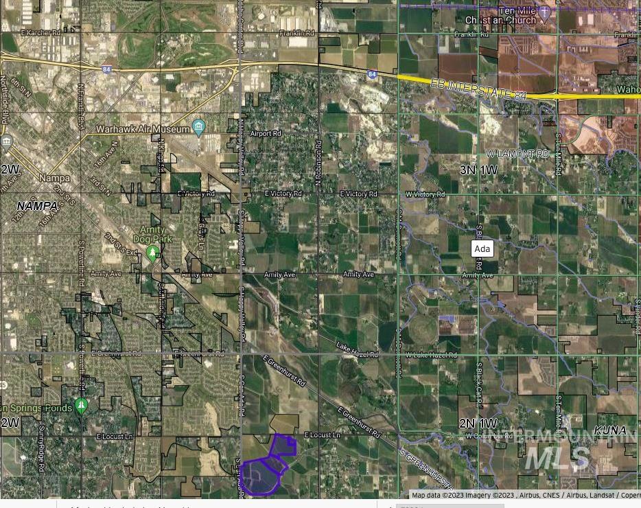 Sec Locust Ln & Happy Valley, Nampa, Idaho 83686-0000, Land For Sale, Price $16,800,000,MLS 98878486