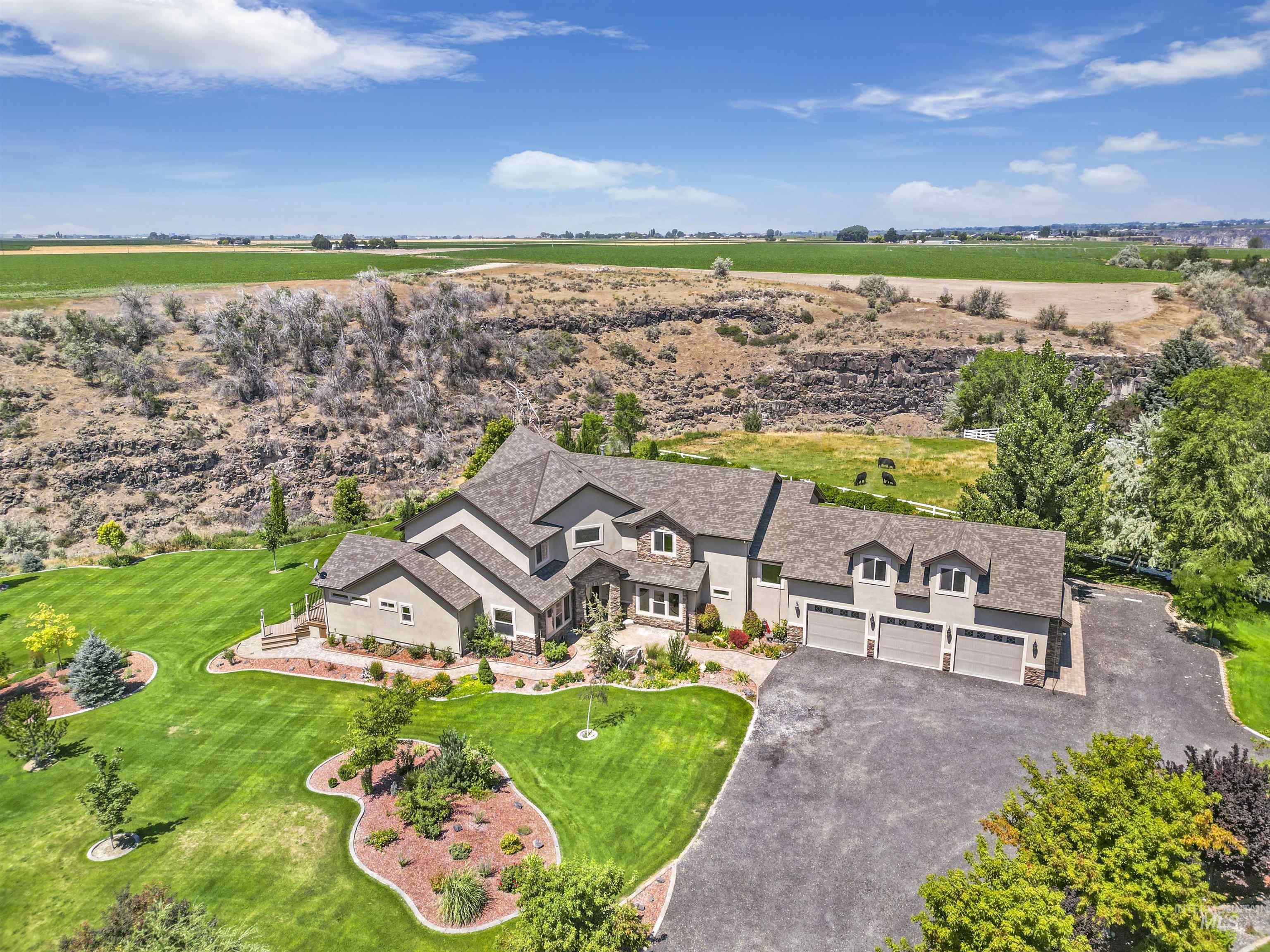 4187 Creek Mesa Dr, Twin Falls, Idaho 83301, 4 Bedrooms, 3.5 Bathrooms, Residential For Sale, Price $2,199,900, 98885372