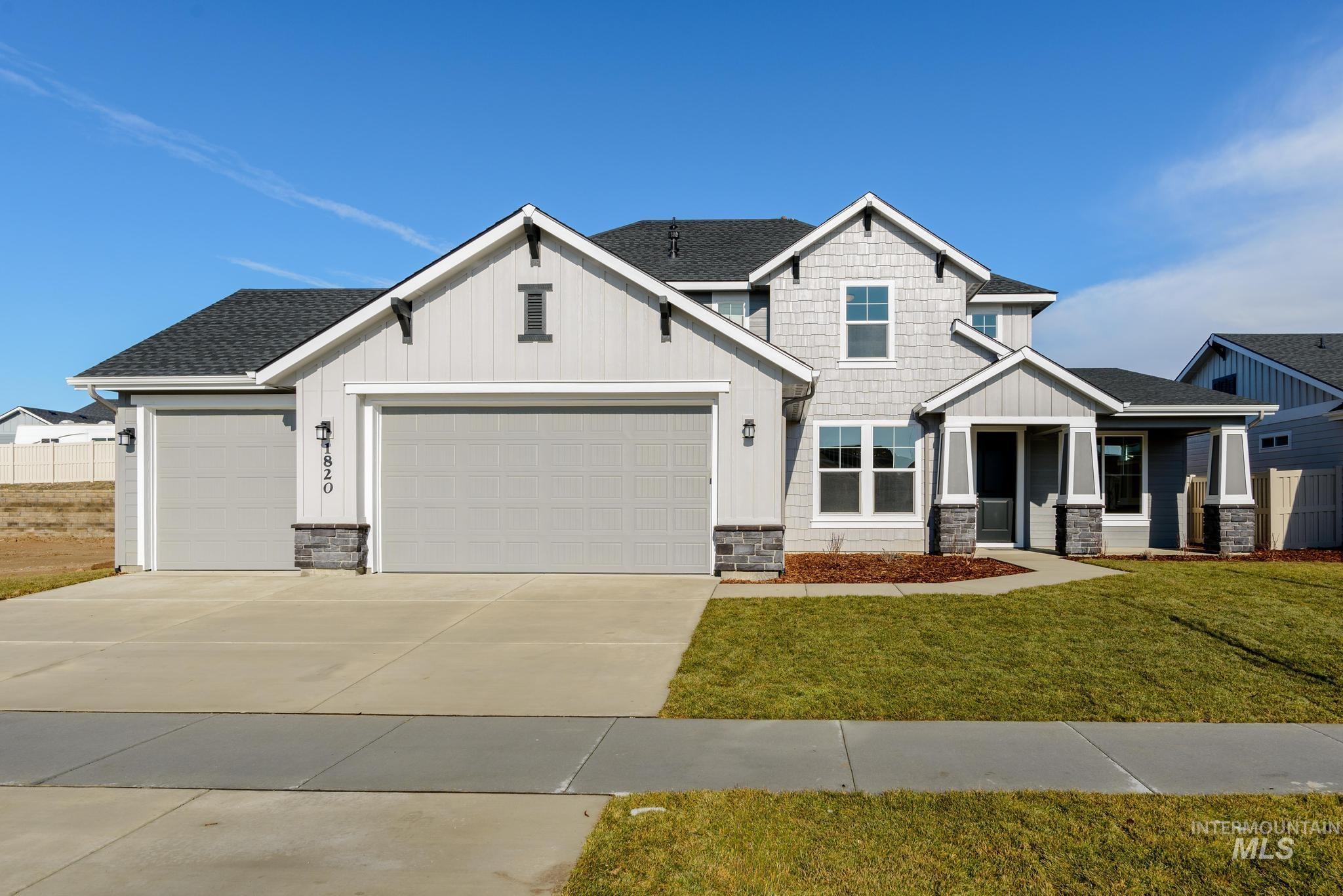 1820 W Blue Lightning St., Middleton, Idaho 83644, 3 Bedrooms, 2.5 Bathrooms, Residential For Sale, Price $534,995, 98887415