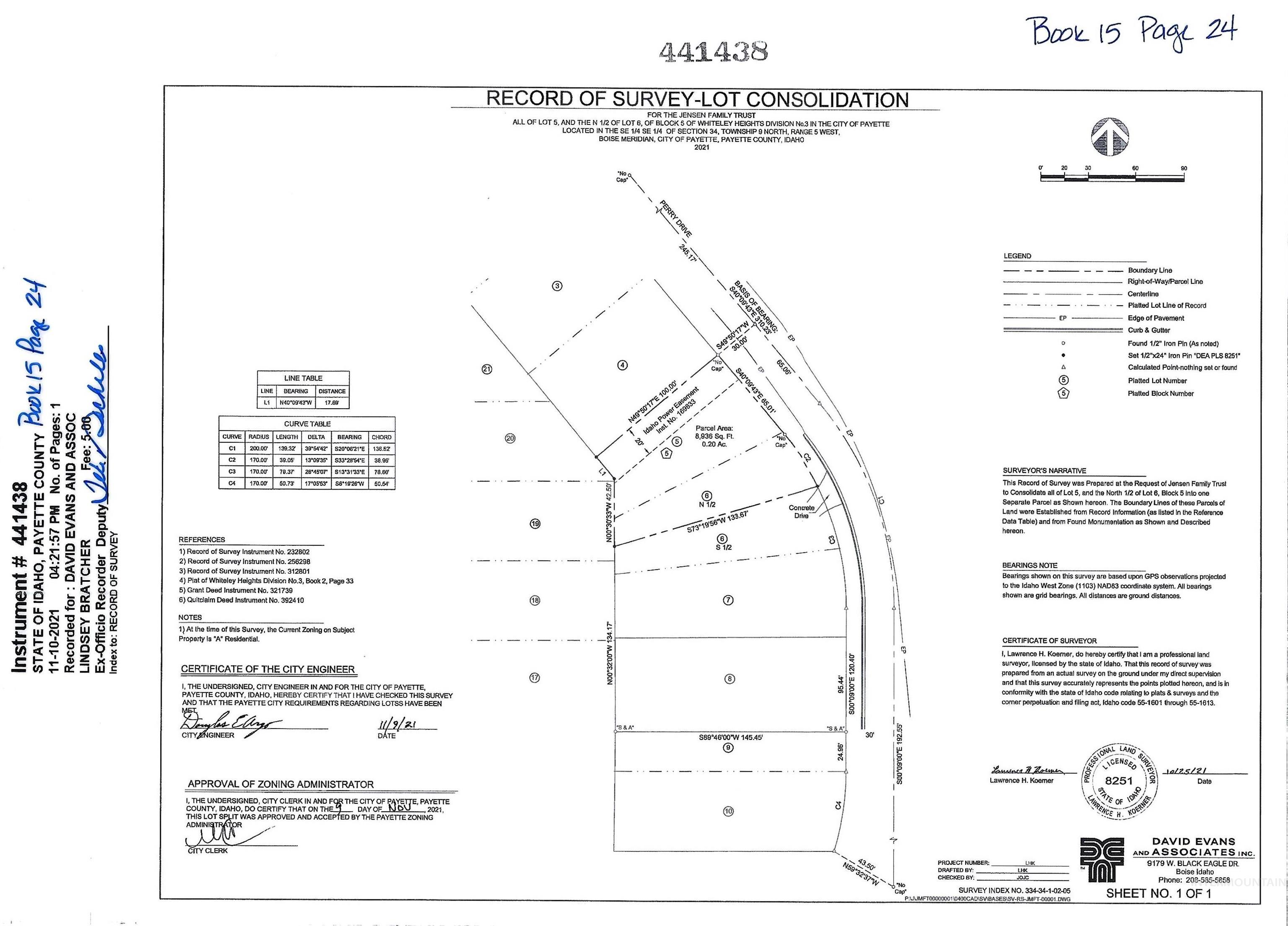 Lot 5 & N 1/2 of 6 on Perry Drive, Payette, Idaho 83661, Land For Sale, Price $75,000,MLS 98888228