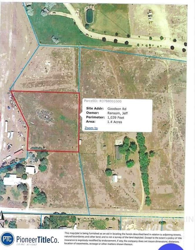 TBD Goodson Rd (lot 1), Caldwell, Idaho 83607, Land For Sale, Price $220,000,MLS 98888627