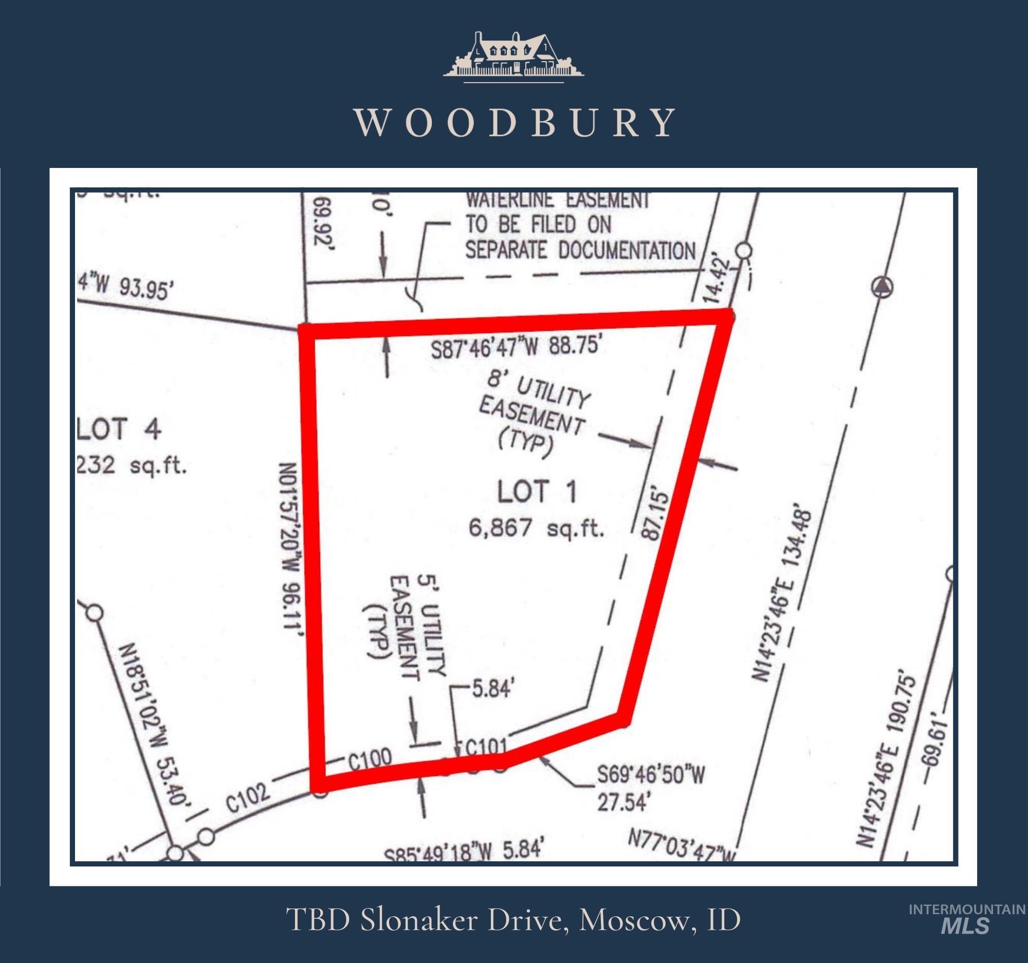 TBD Slonaker Drive, Moscow, Idaho 83843, Land For Sale, Price $159,000,MLS 98888913