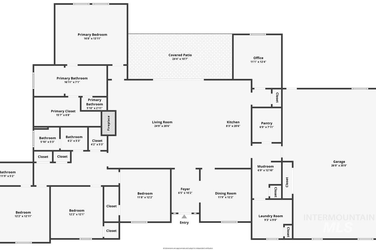 View of floor plan / room layout